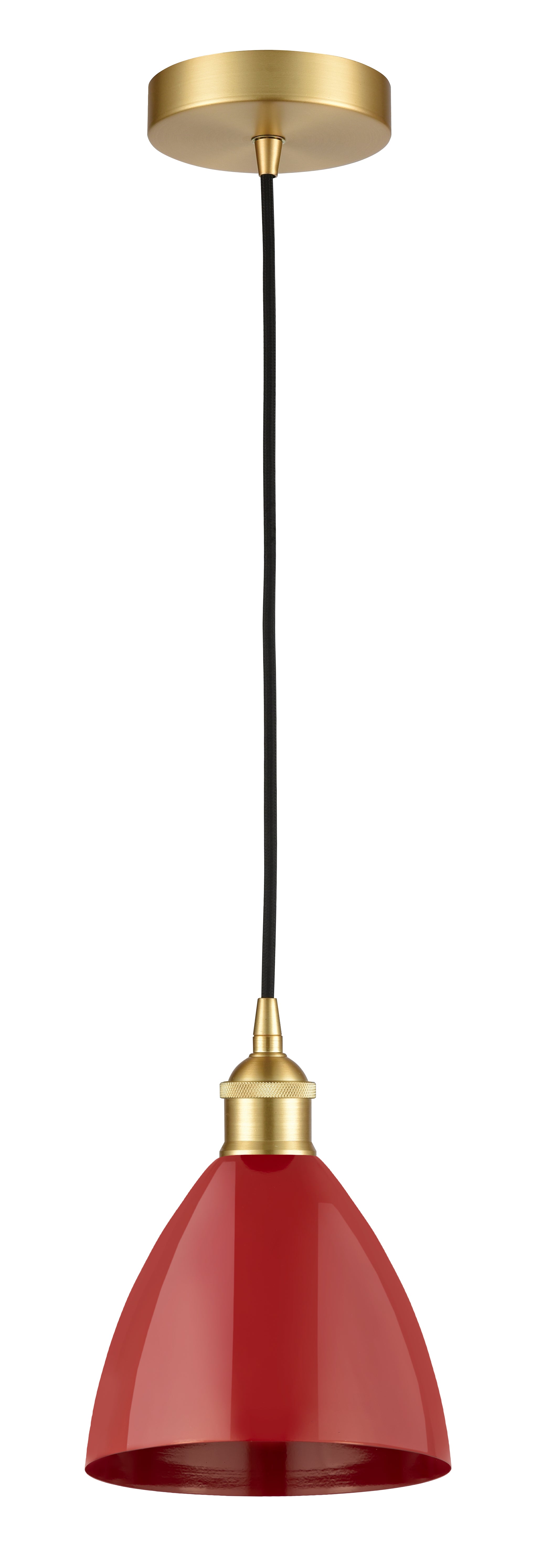 Edison Mini Pendant Antique Brass Finish