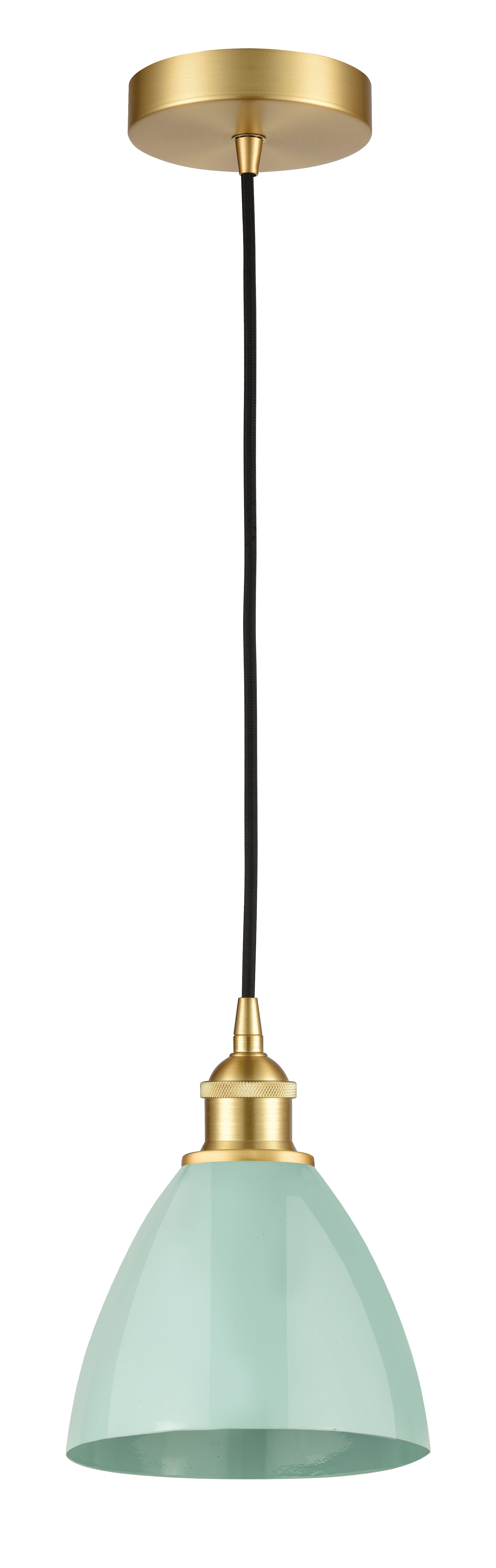 Edison Mini Pendant Antique Brass Finish