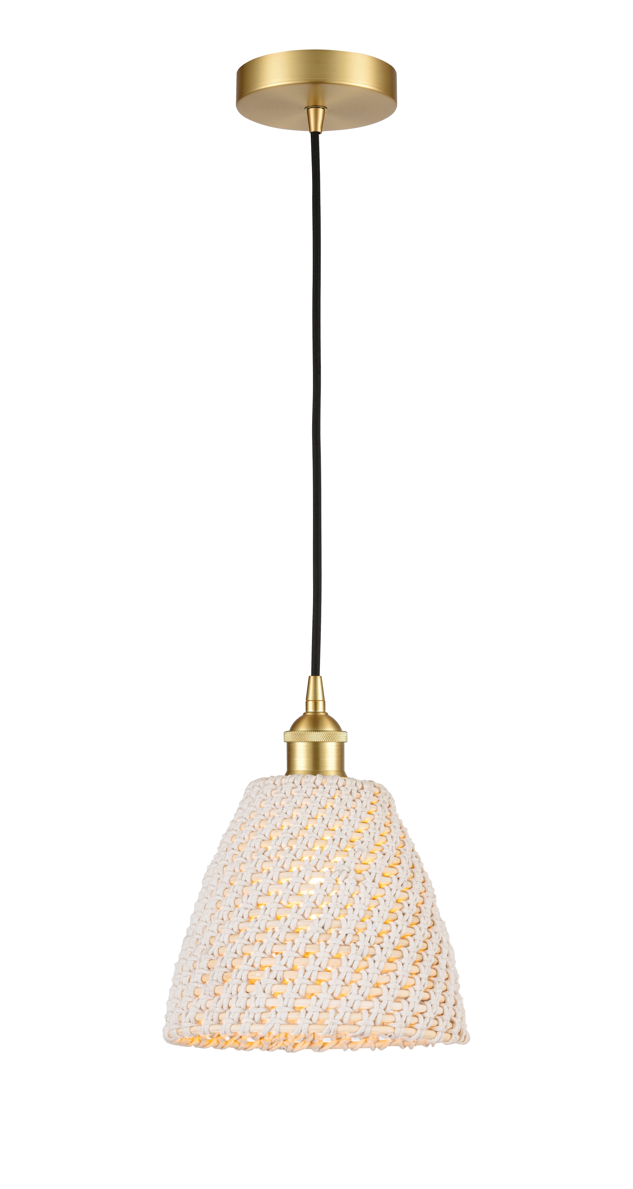 Edison Mini Pendant Antique Brass Finish