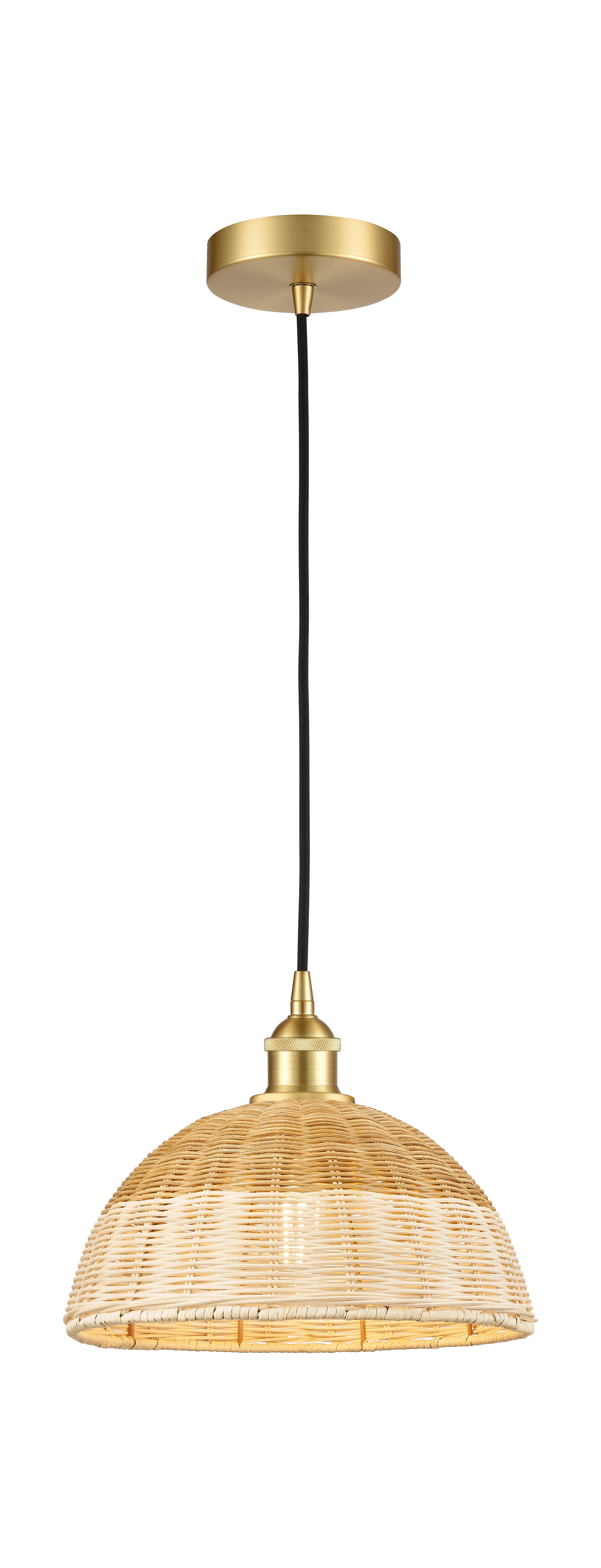 Edison Mini Pendant Antique Brass Finish