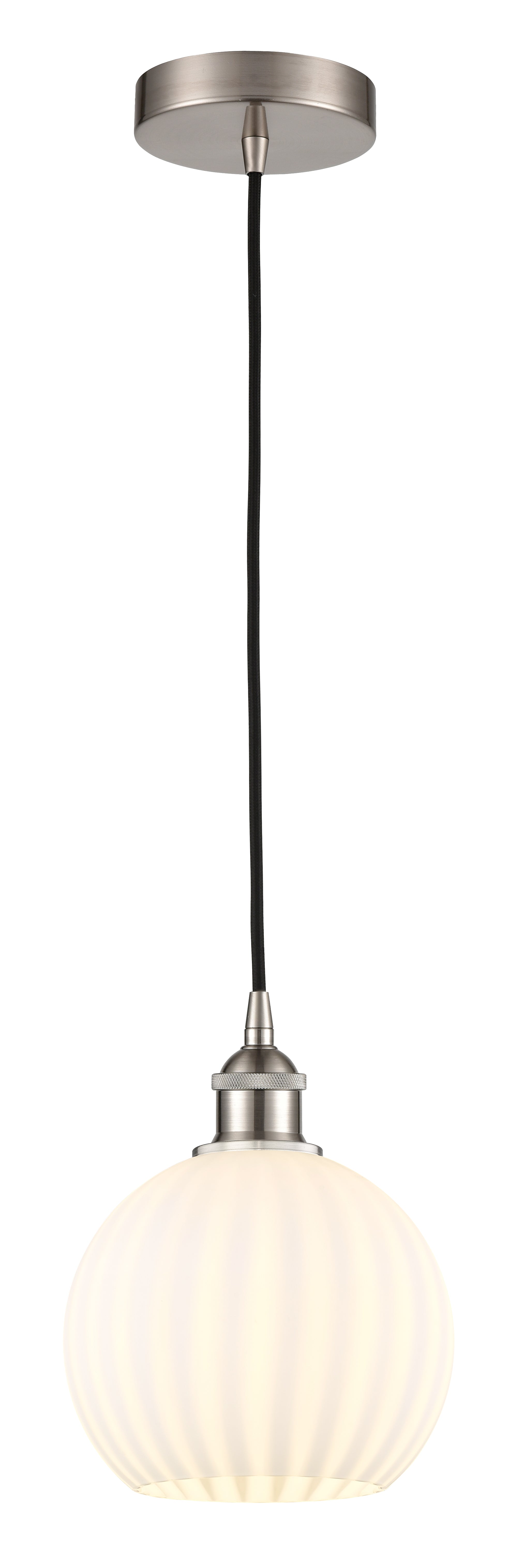 Edison Mini Pendant Cast Brass 8 Inch