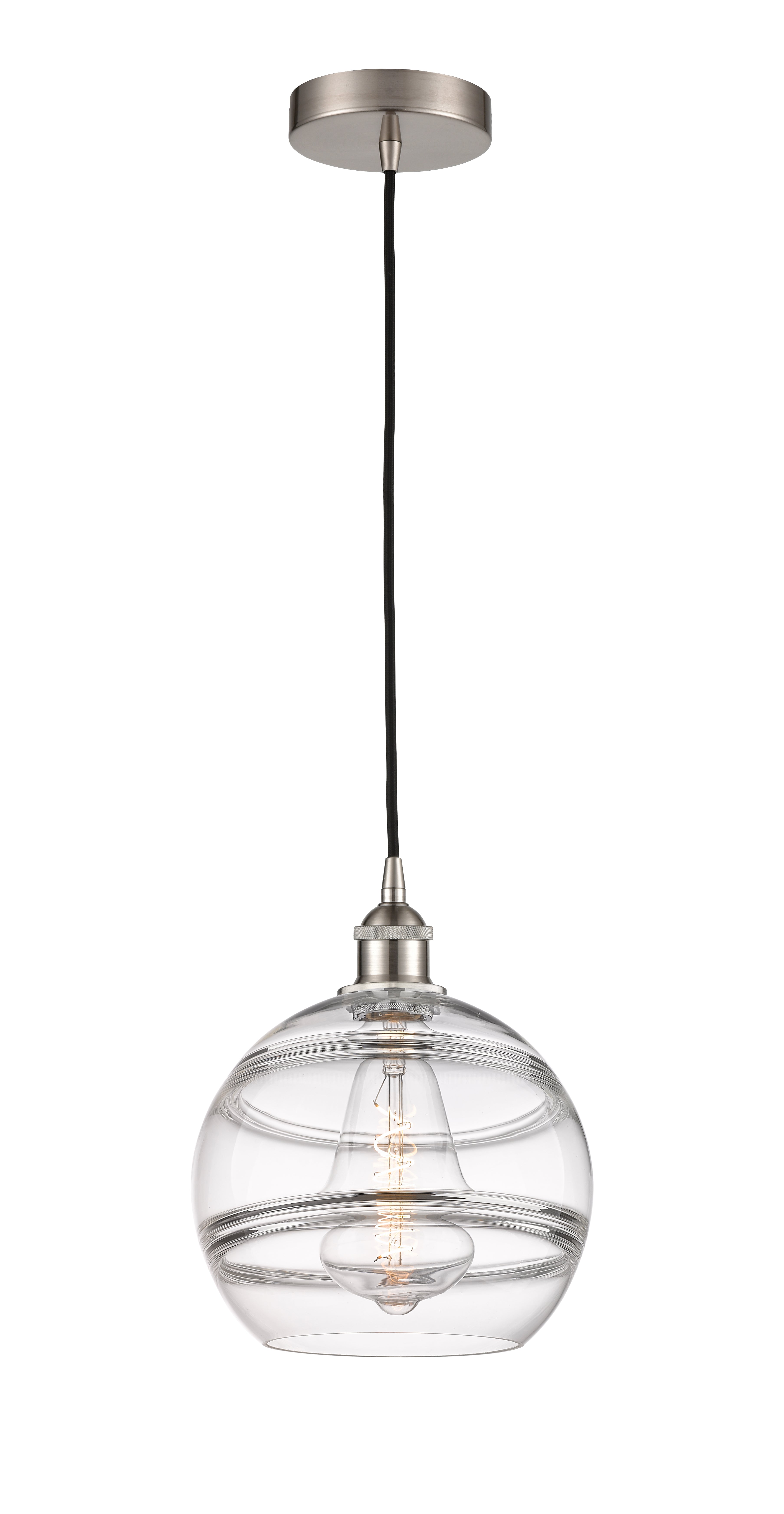Edison Mini Pendant Antique Brass 10 Inch
