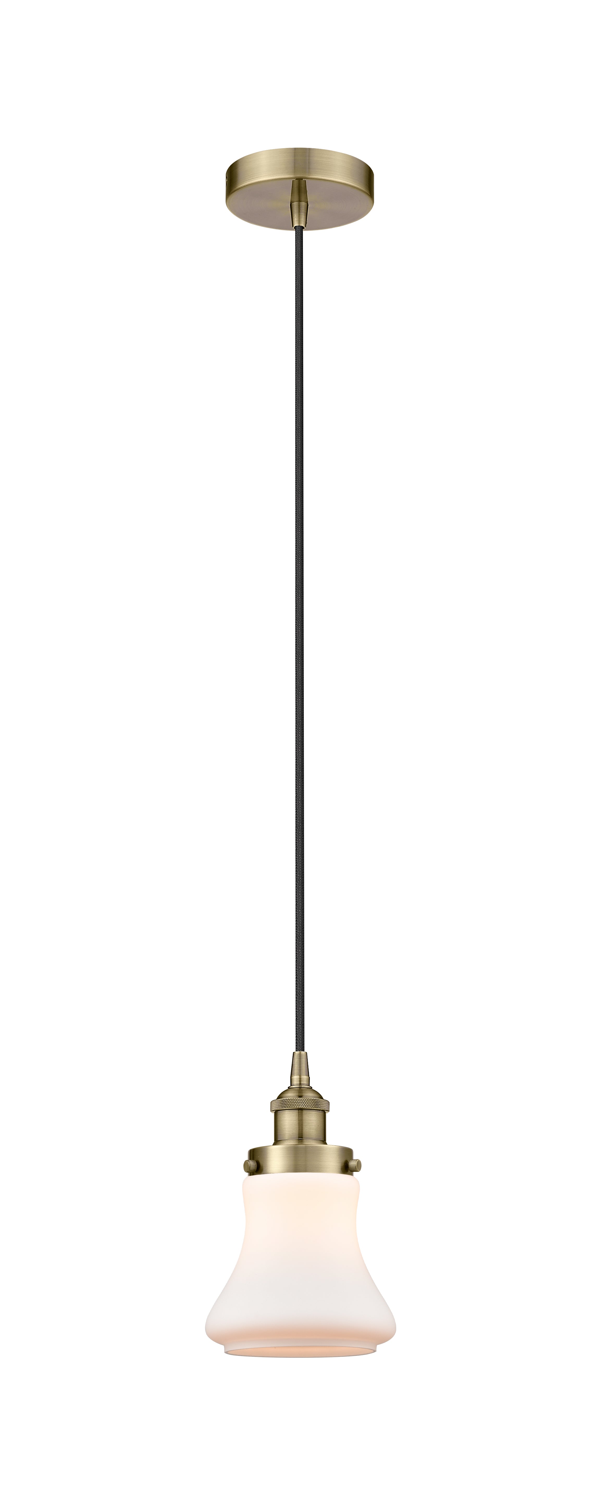 Edison Mini Pendant Antique Brass Finish