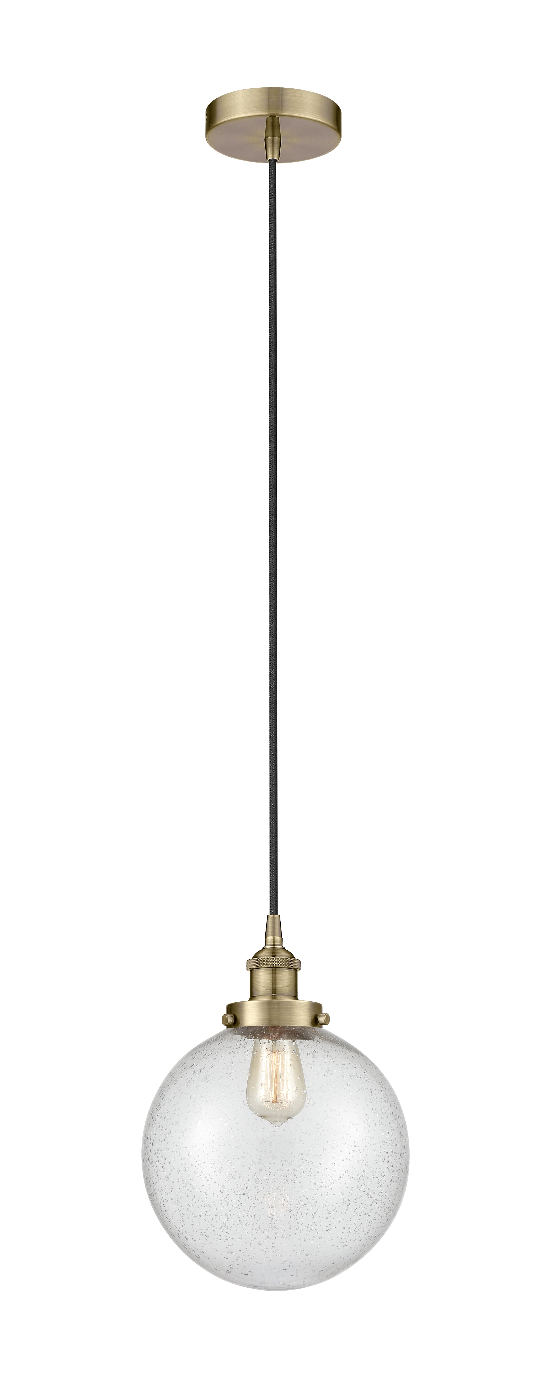 Edison Mini Pendant Antique Brass Dimmable