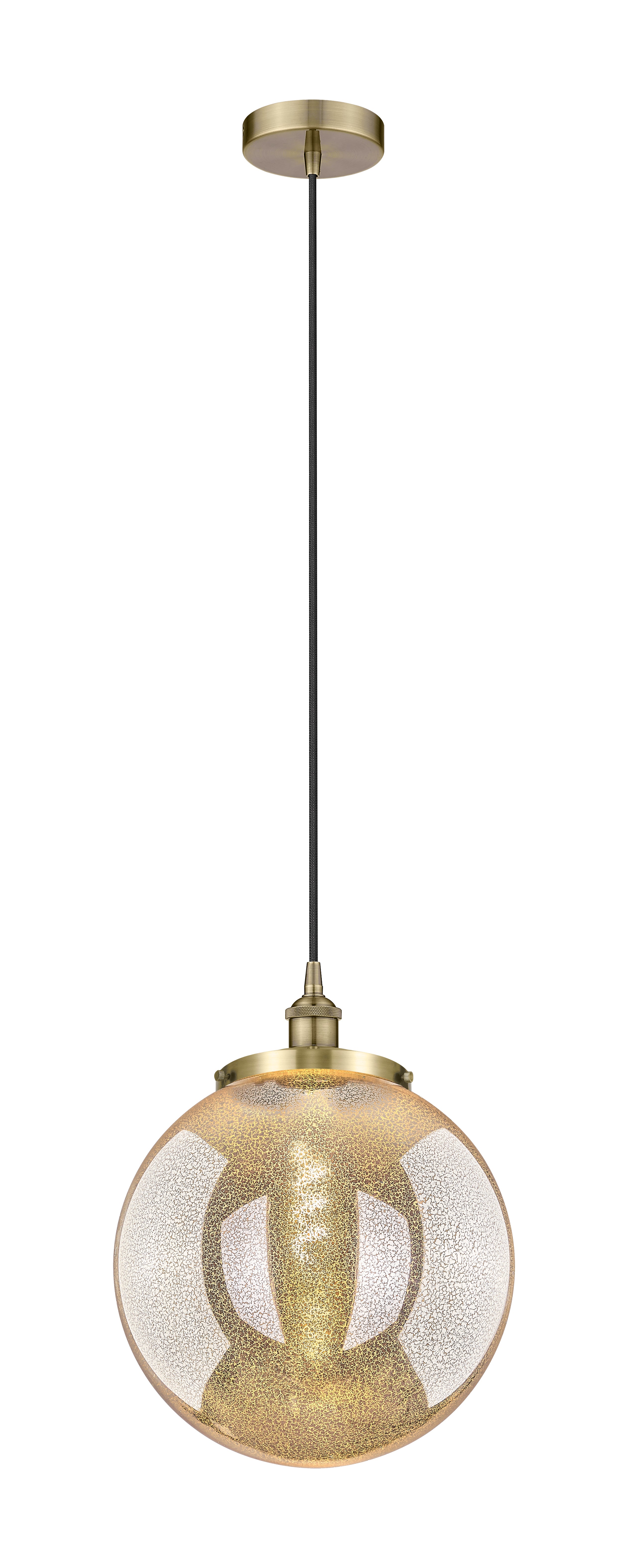 Edison Mini Pendant Antique Brass Dimmable