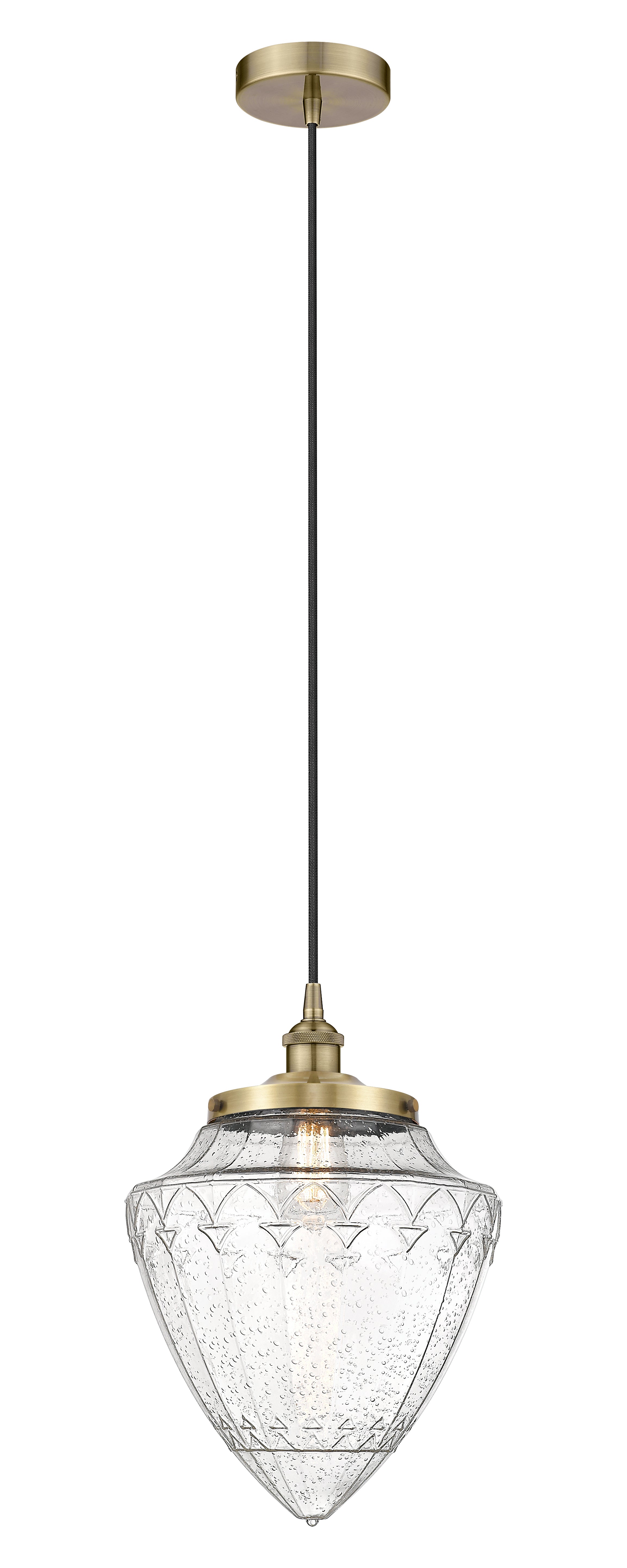 Edison Mini Pendant Antique Brass Finish