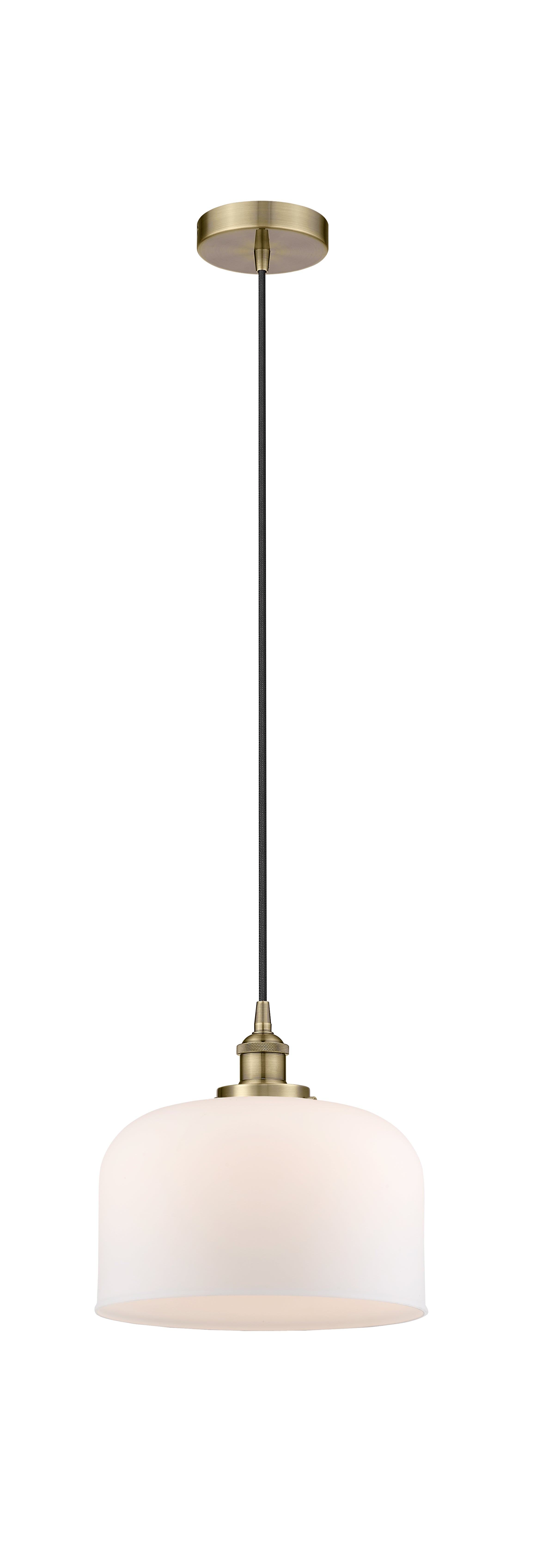 Edison Mini Pendant Cast Brass Antique Brass