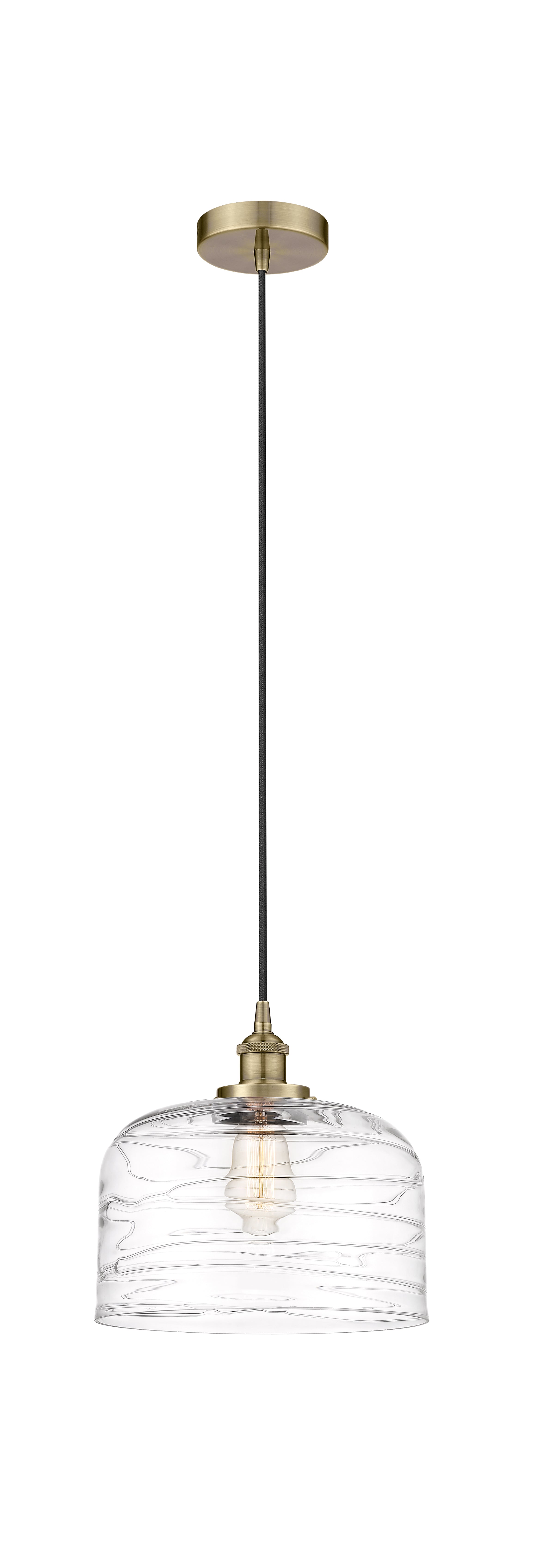 Edison Mini Pendant Antique Brass Finish