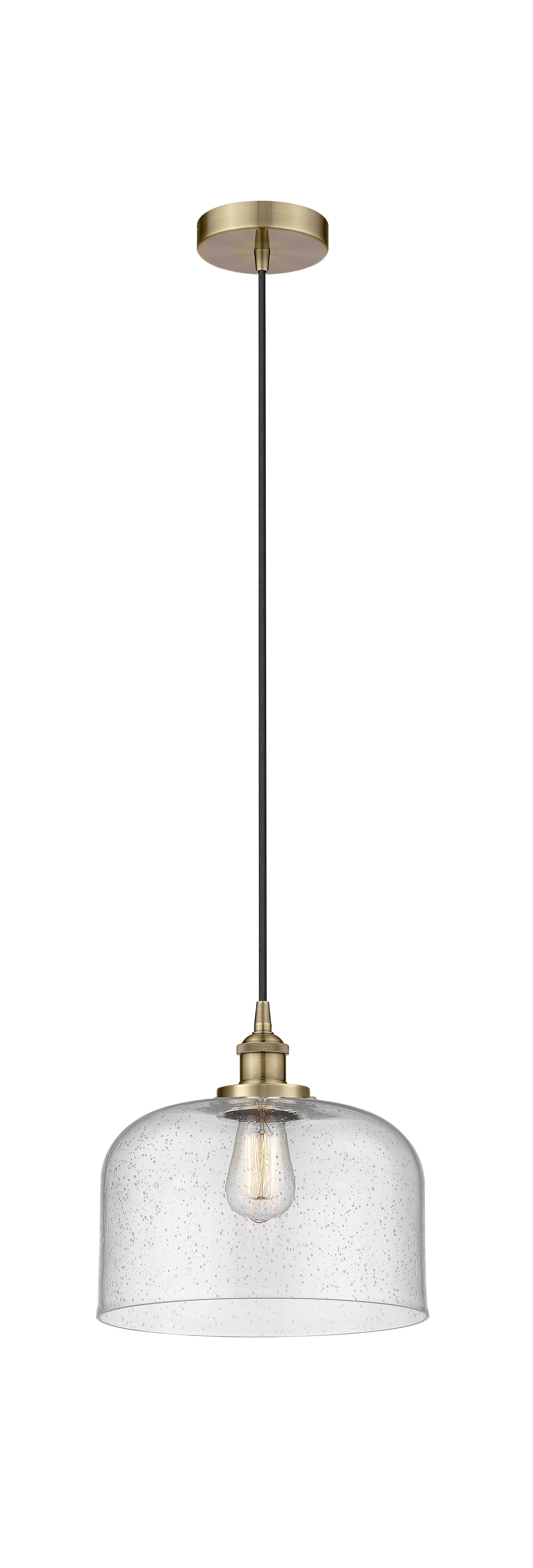 Edison Mini Pendant Antique Brass 11.5