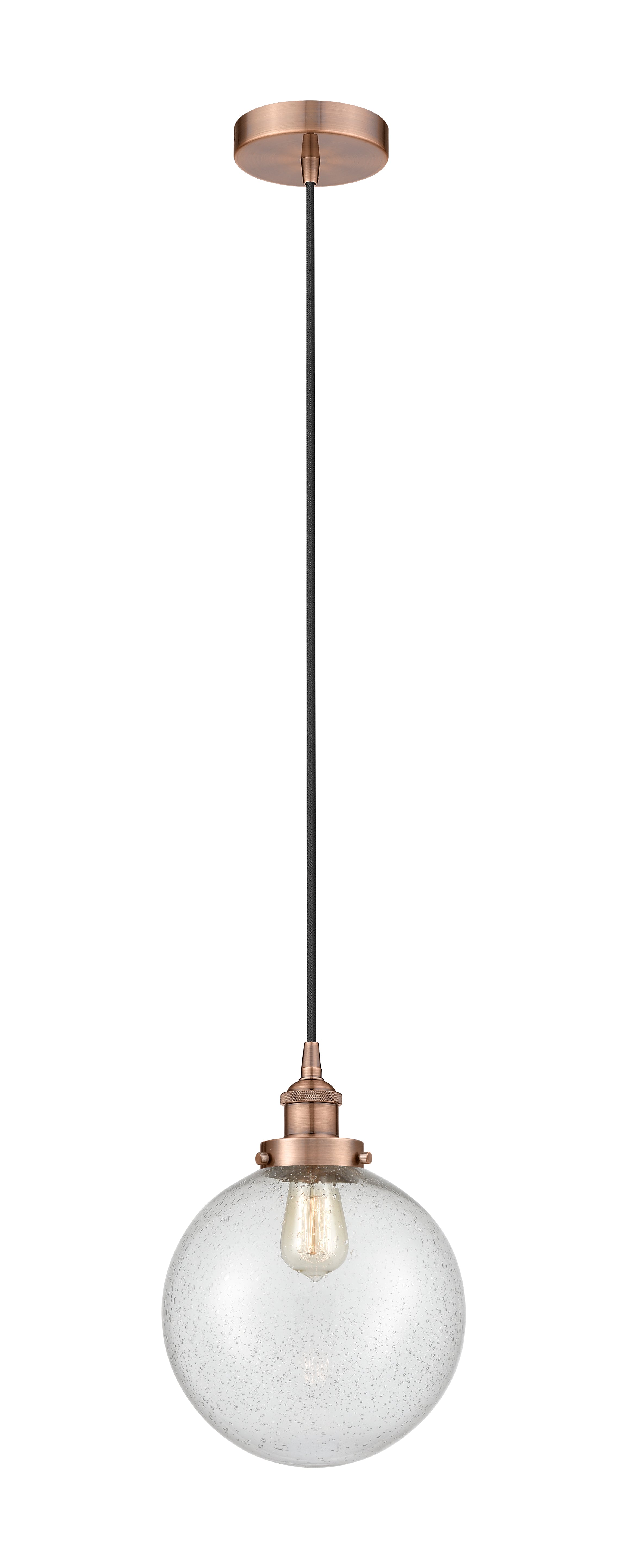 Edison Mini Pendant Antique Brass Dimmable