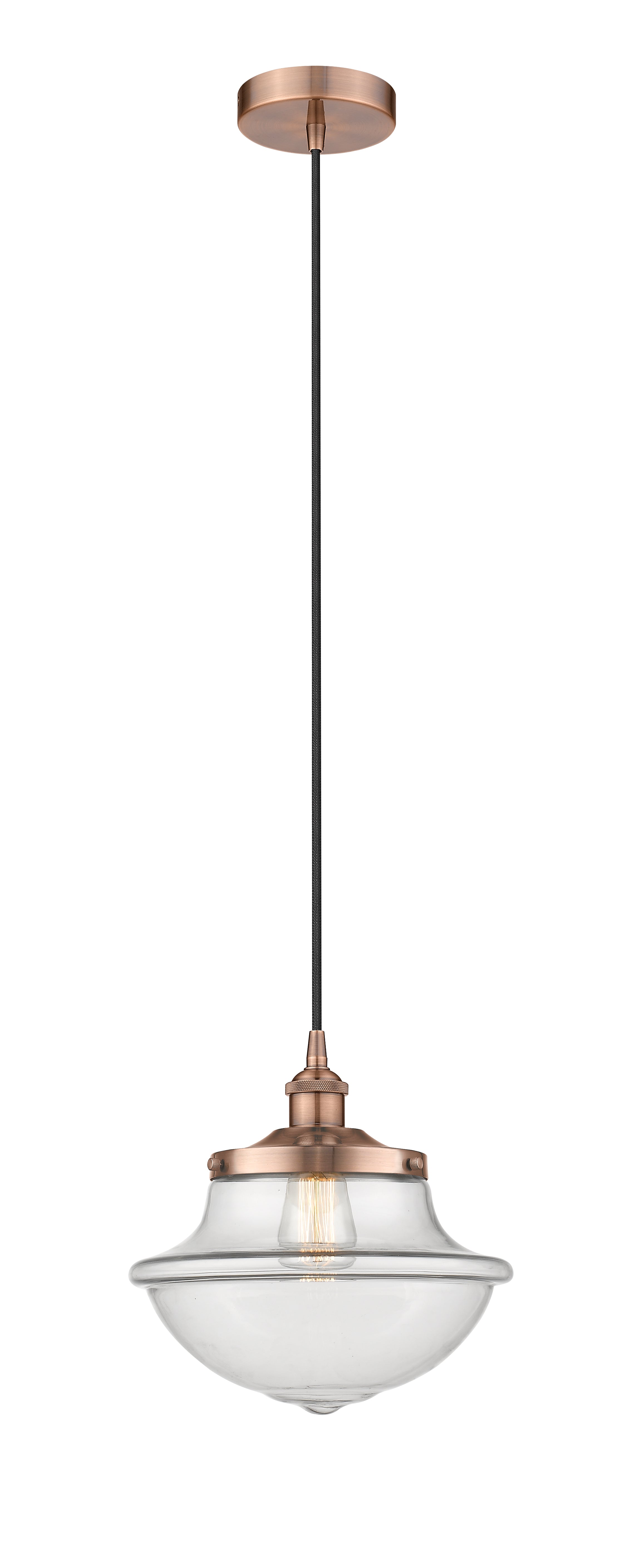 Edison Mini Pendant Antique Brass Finish