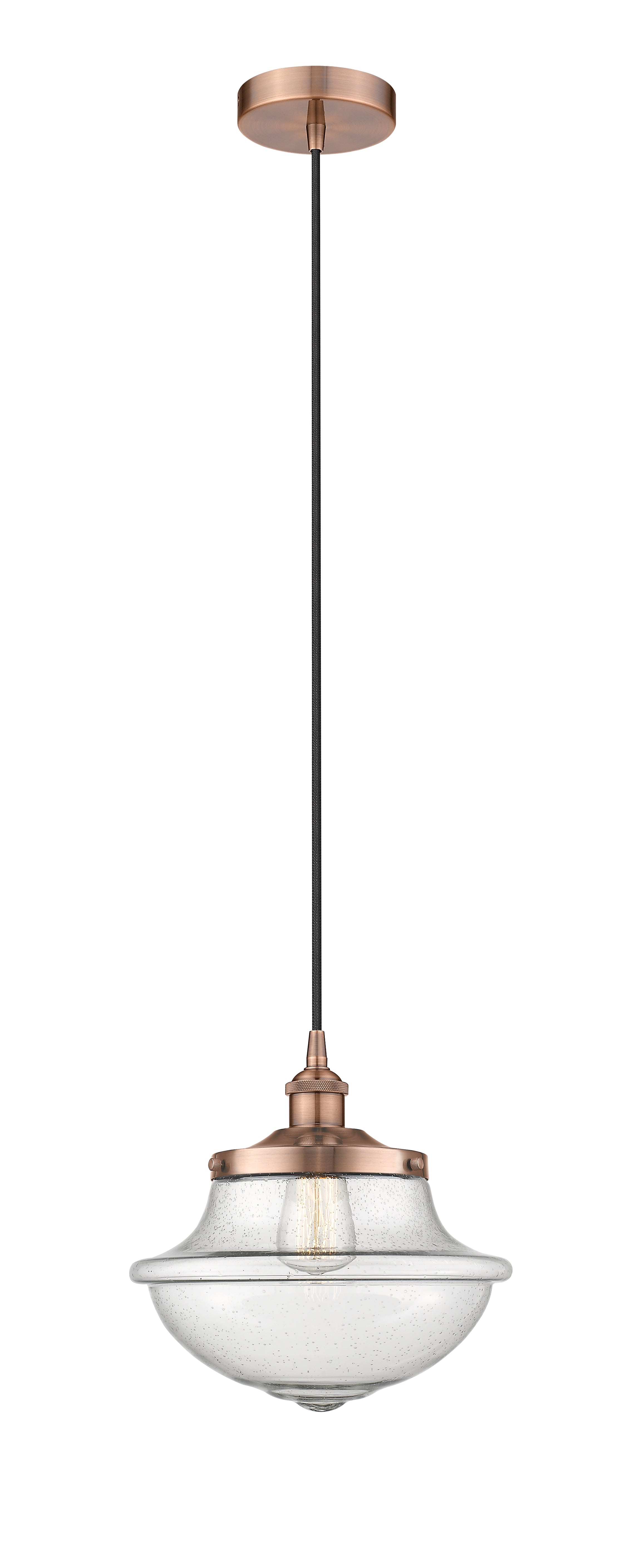 Edison Mini Pendant Antique Brass Finish