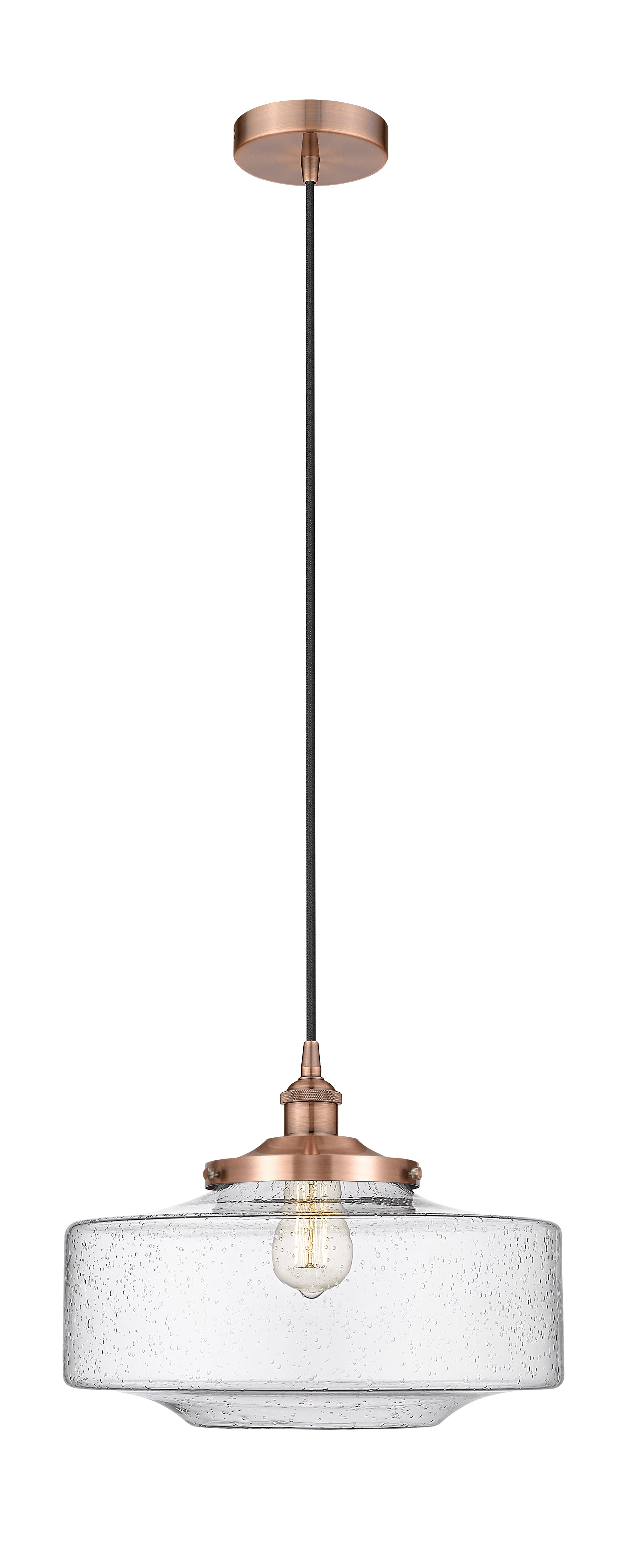 Edison Mini Pendant Antique Brass Finish