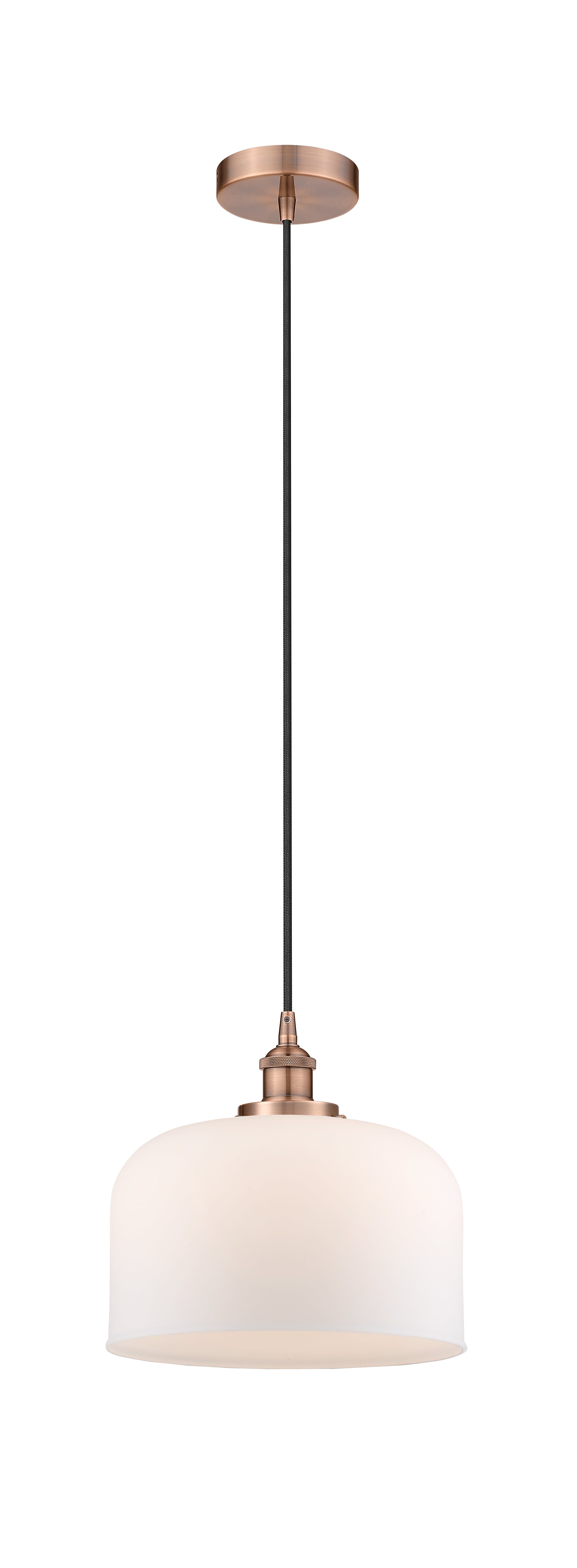 Edison Mini Pendant Antique Brass 11.5