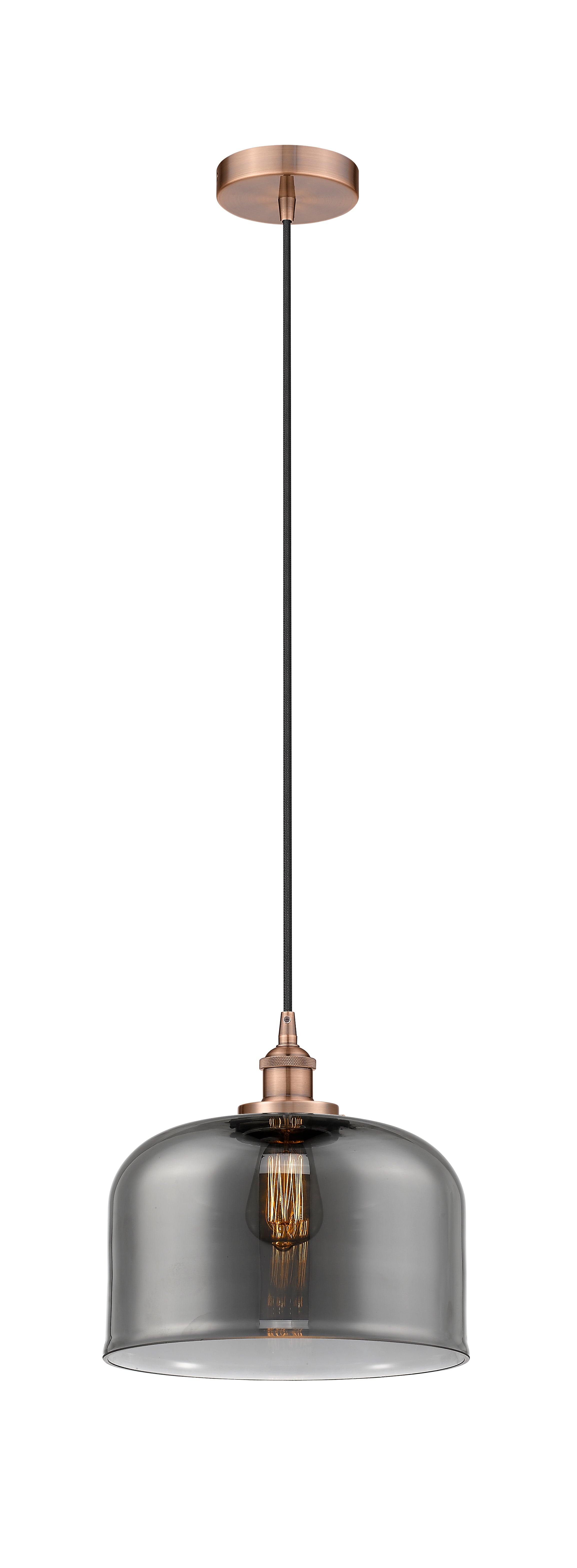 Edison Mini Pendant Antique Brass 11.5