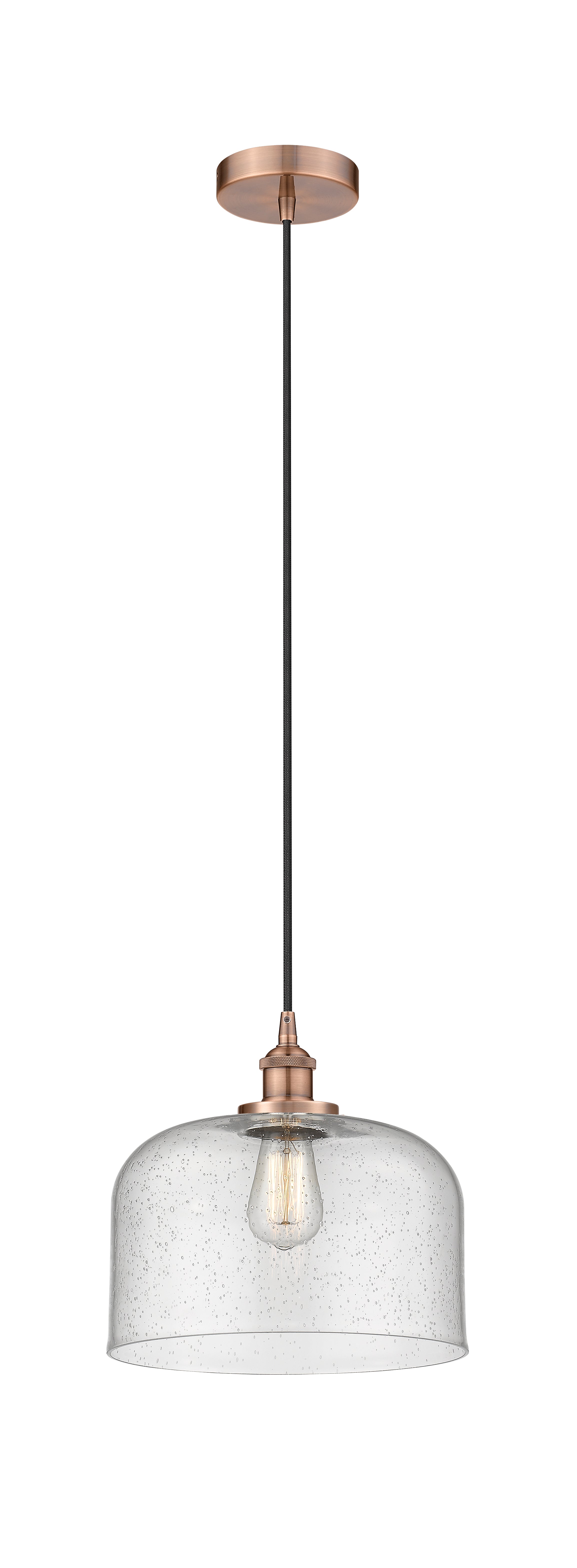 Edison Mini Pendant Antique Brass 11.5