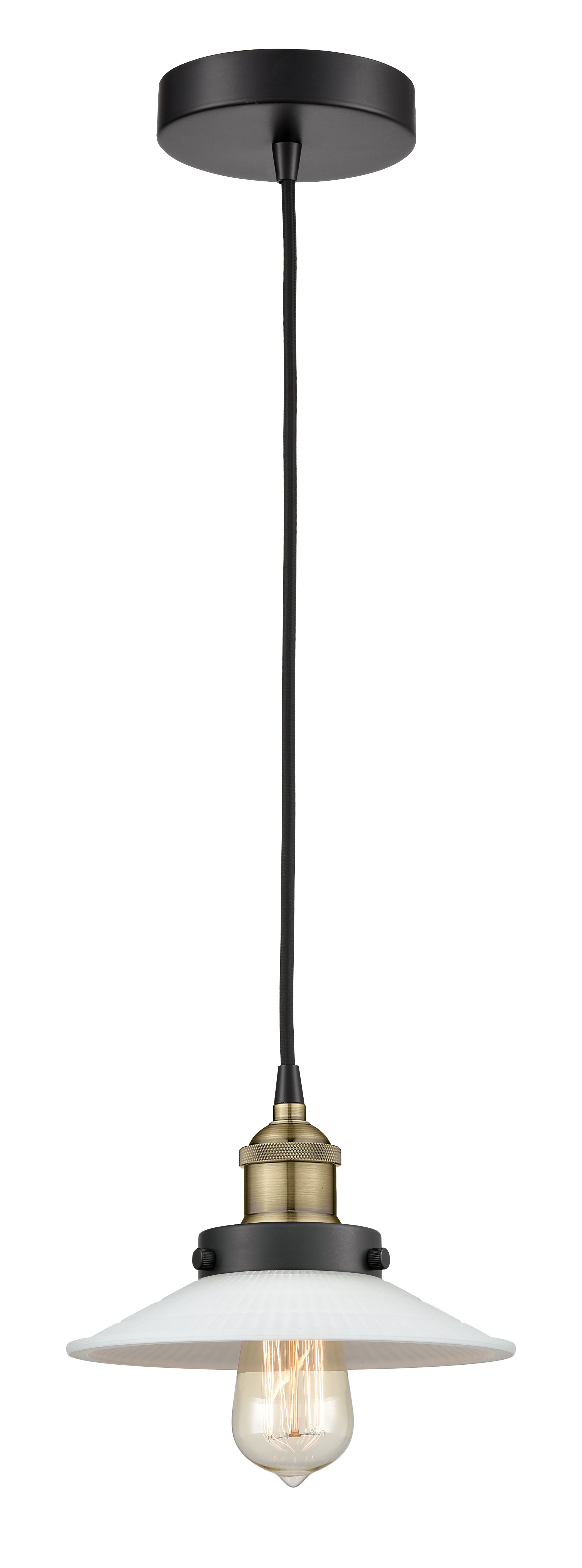 Edison Mini Pendant Antique Brass Finish