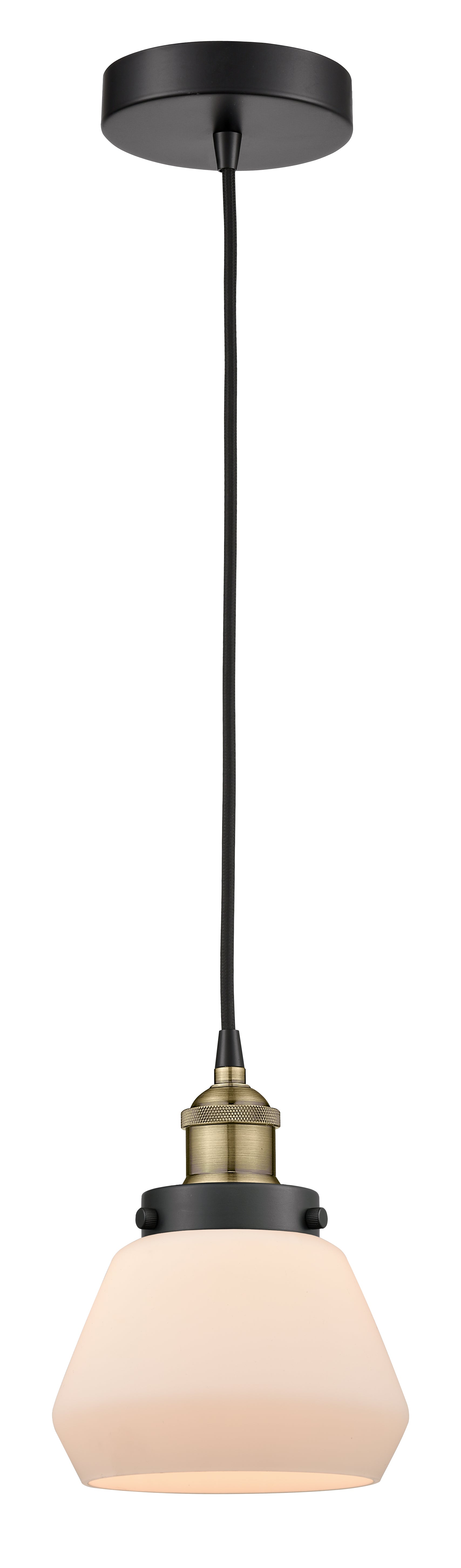 Edison Mini Pendant Antique Brass Finish