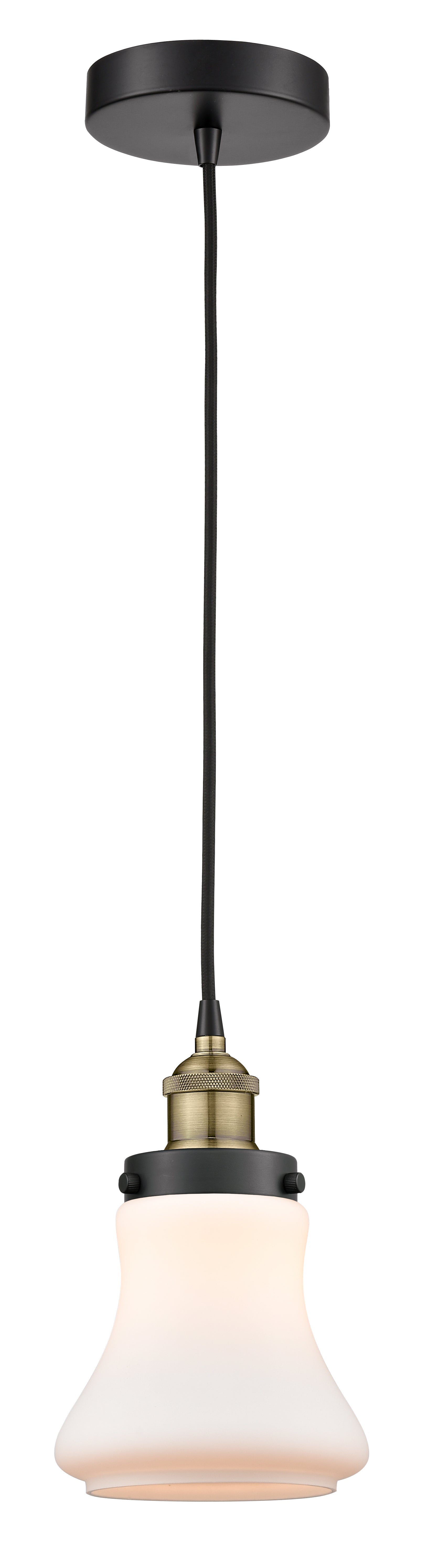 Edison Mini Pendant Antique Brass Finish