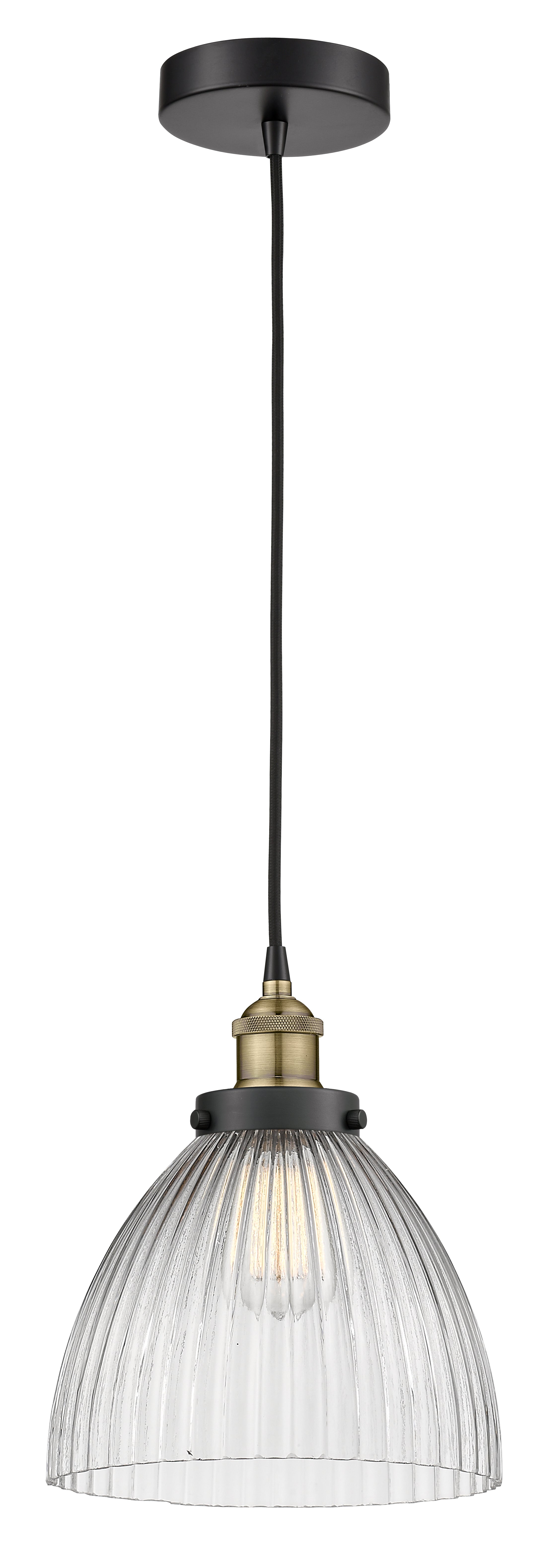 Edison Mini Pendant Antique Brass Finish