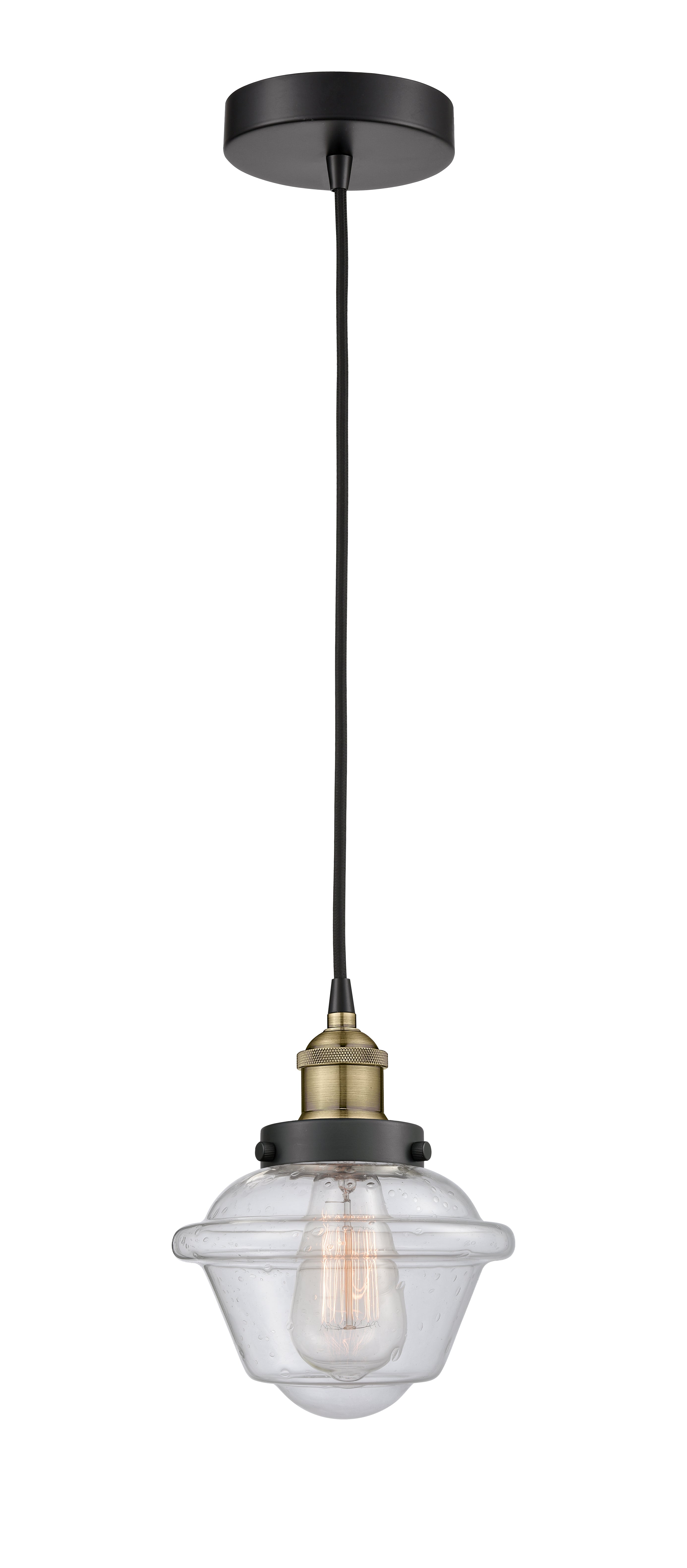 Edison Mini Pendant Antique Brass Finish