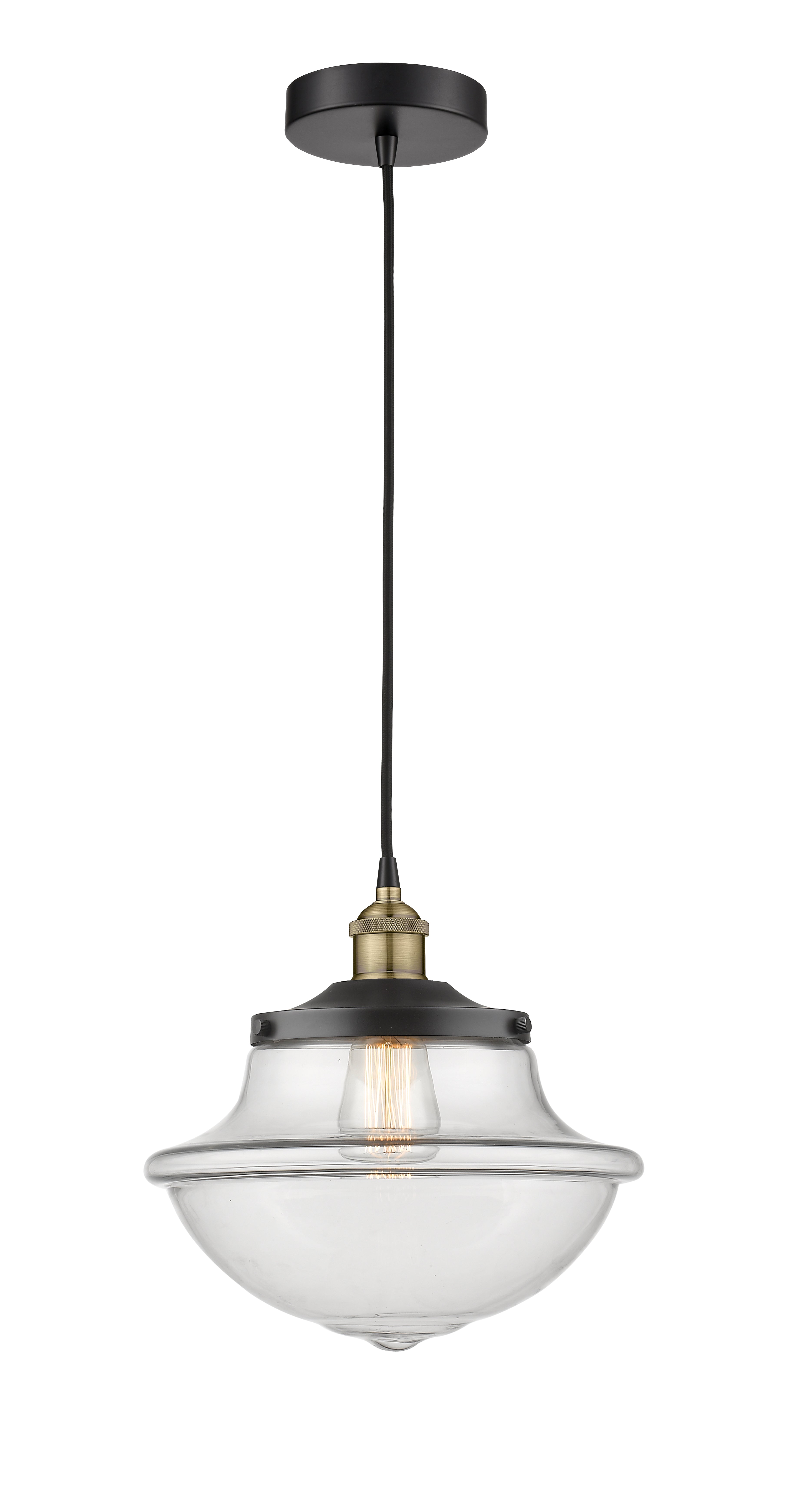 Edison Mini Pendant Antique Brass Finish