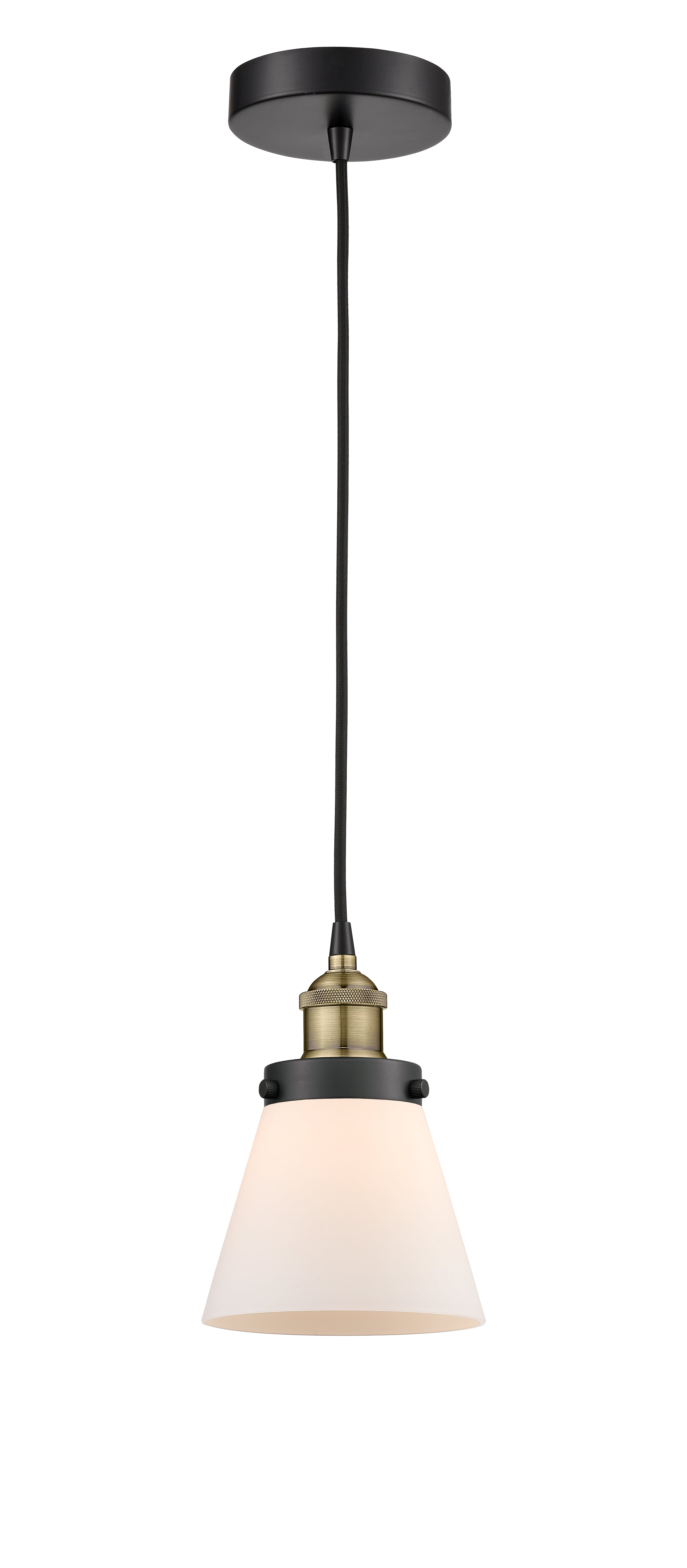 Edison Mini Pendant Antique Brass Finish