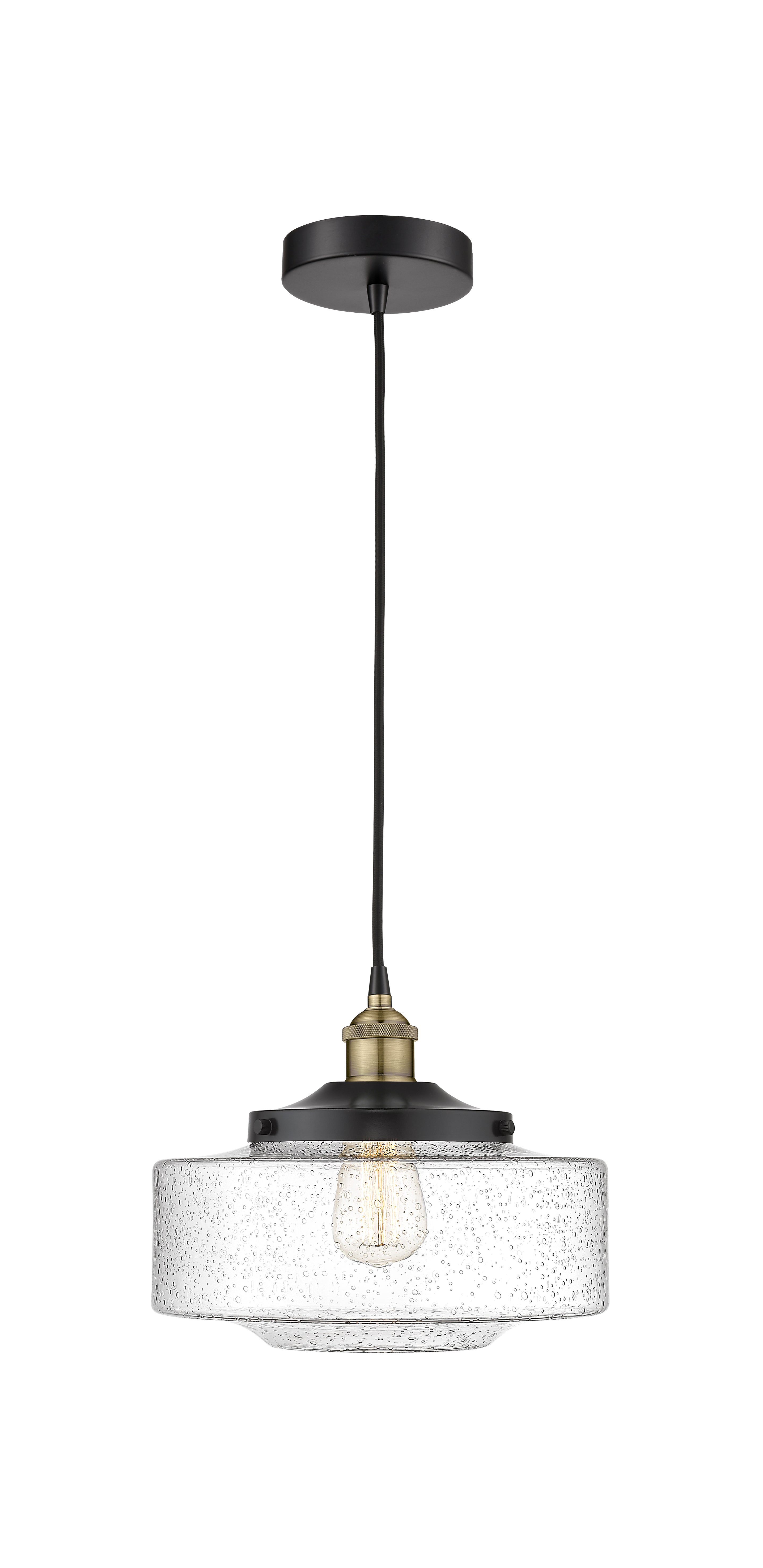 Edison Mini Pendant Antique Brass Finish