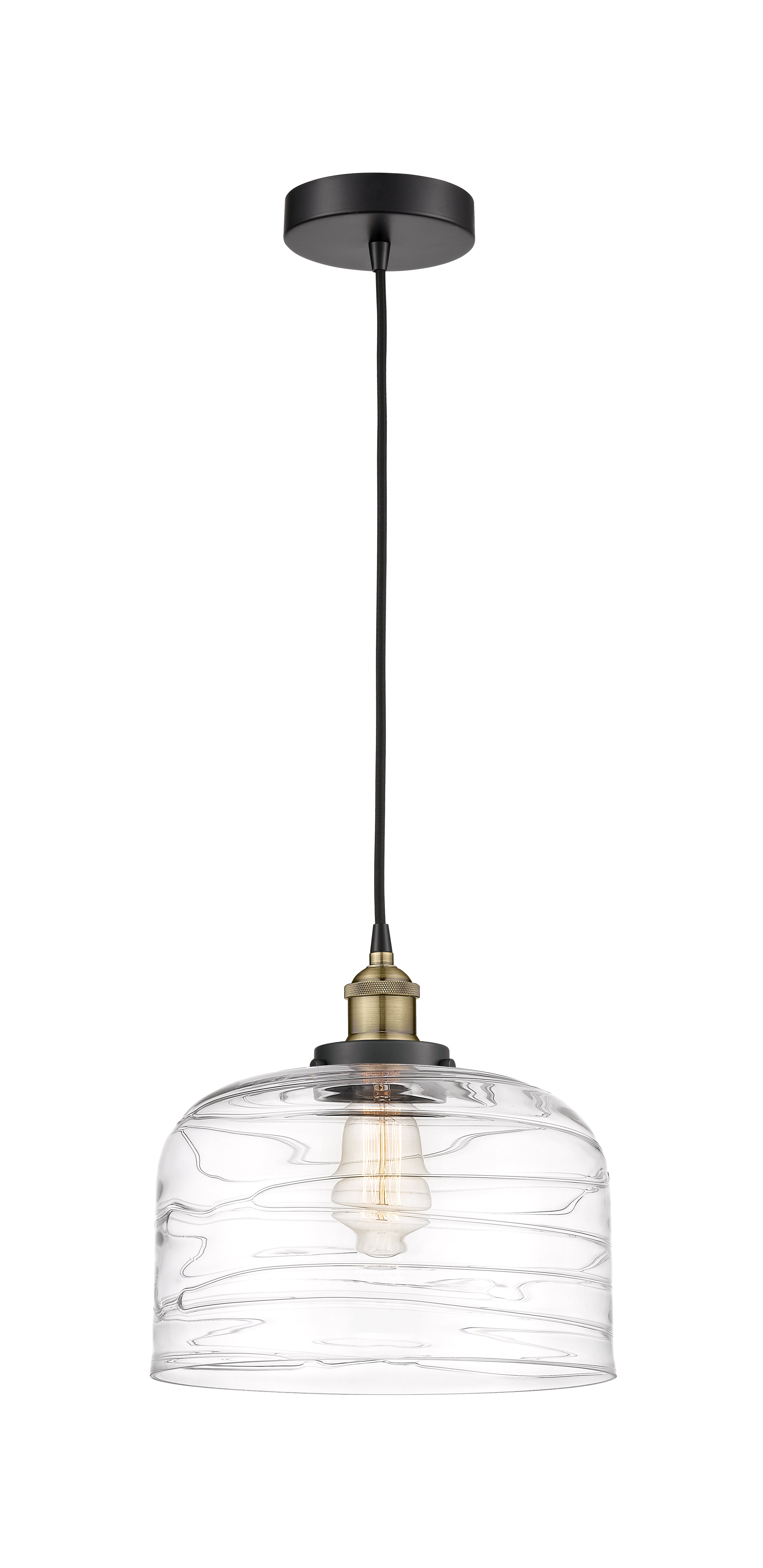 Edison Mini Pendant Antique Brass Finish
