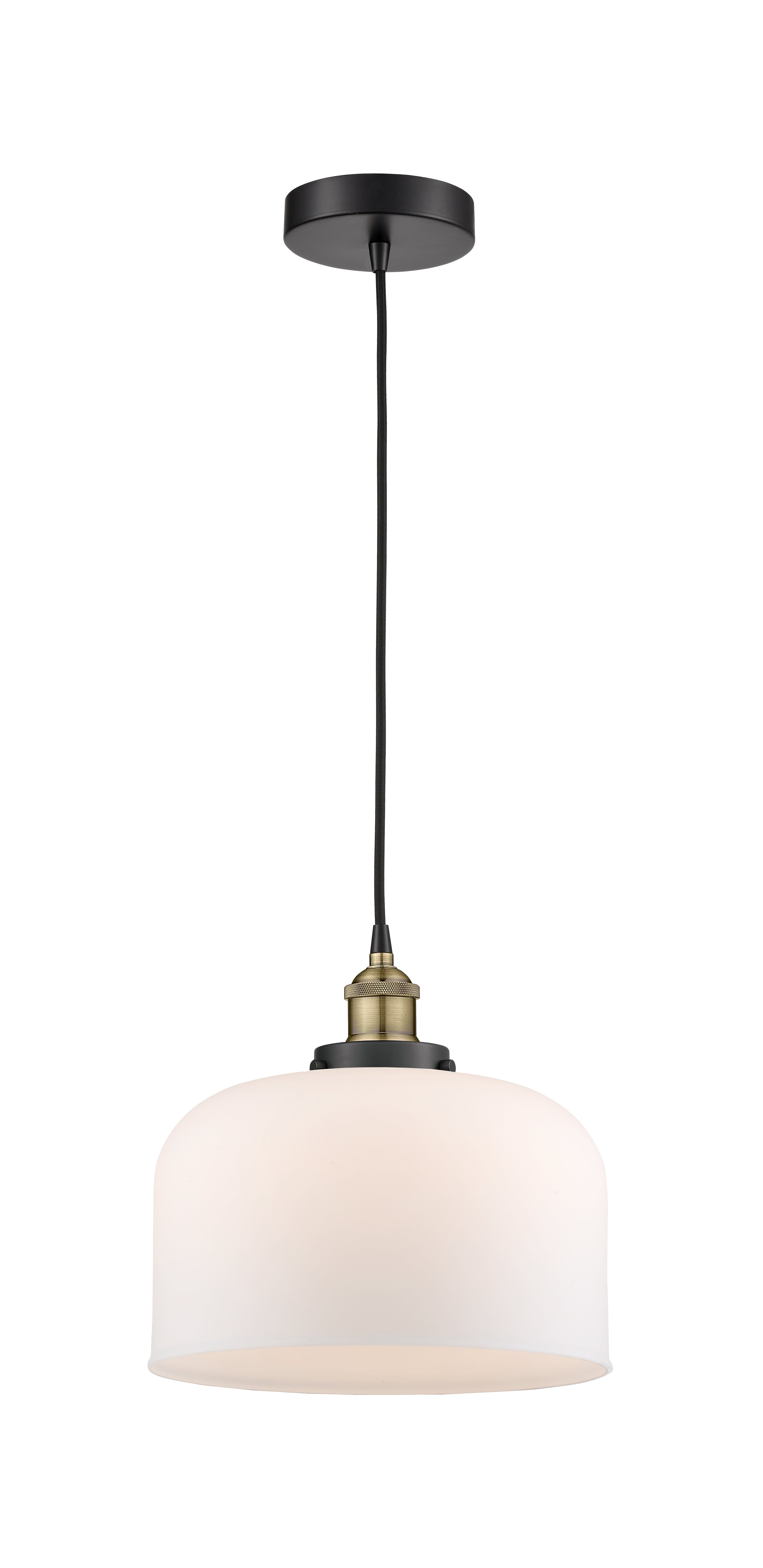 Edison Mini Pendant Antique Brass 11.5