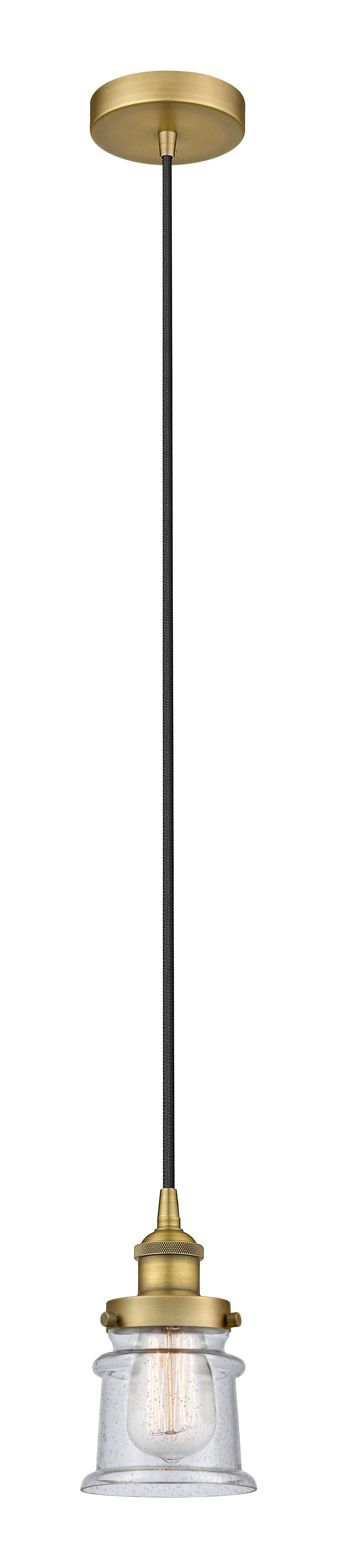 Edison Mini Pendant Antique Brass Dimmable