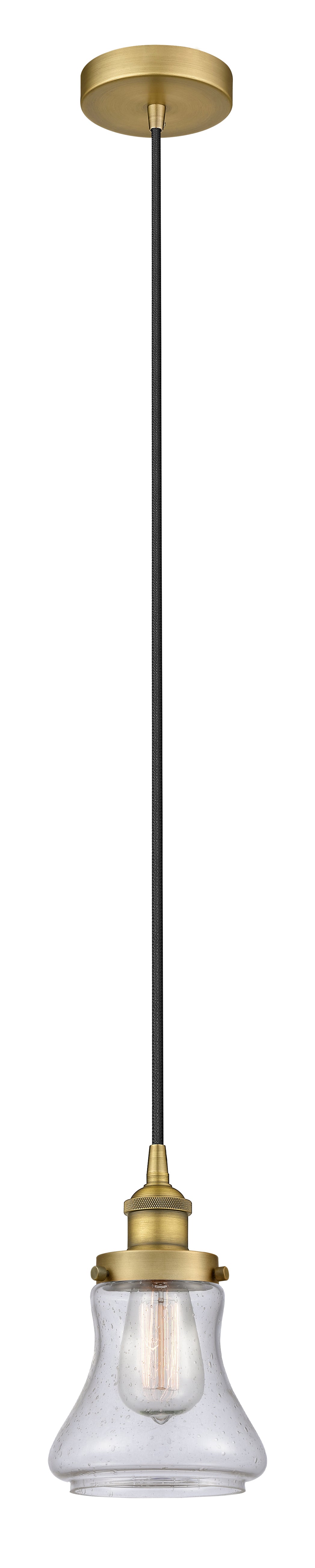 Edison Mini Pendant Antique Brass Finish