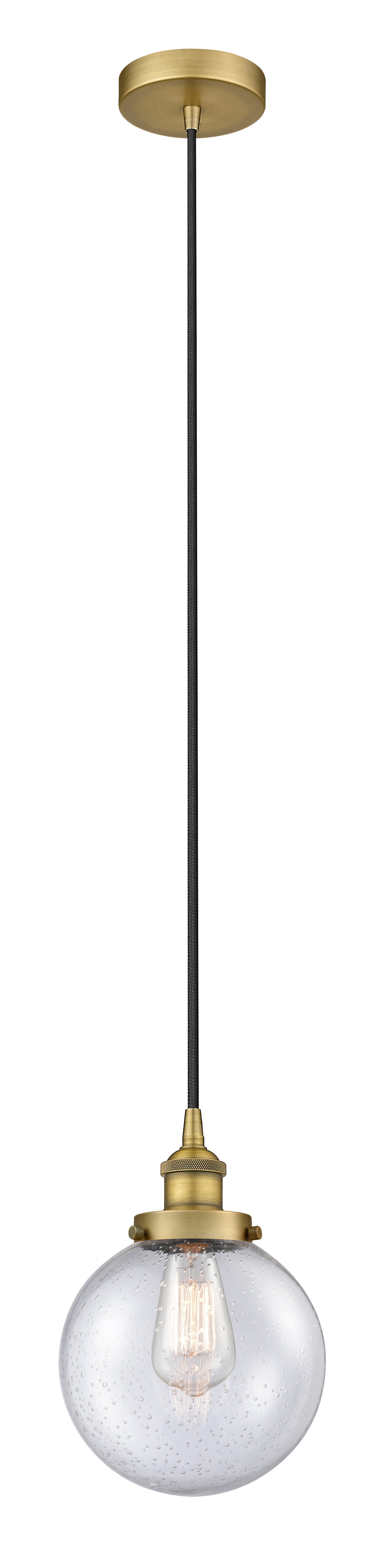 Edison Mini Pendant Antique Brass Finish