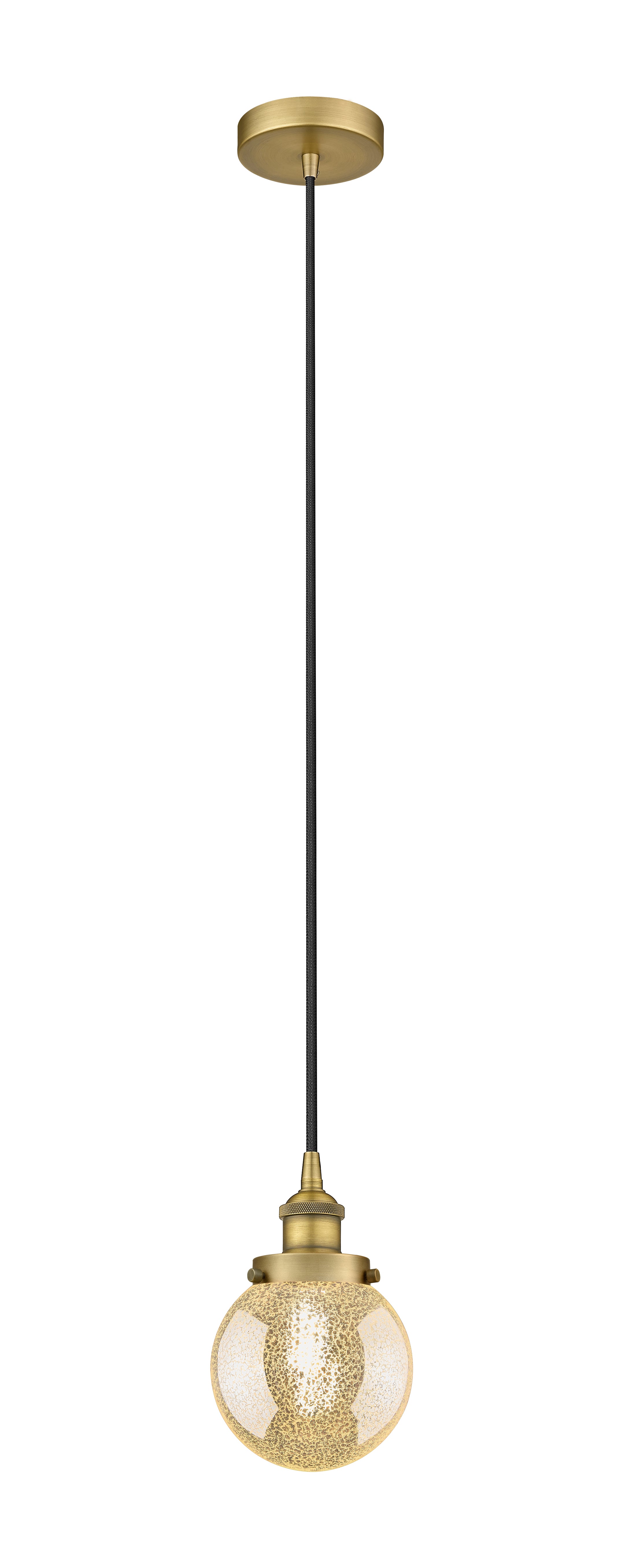 Edison Mini Pendant Antique Brass Finish