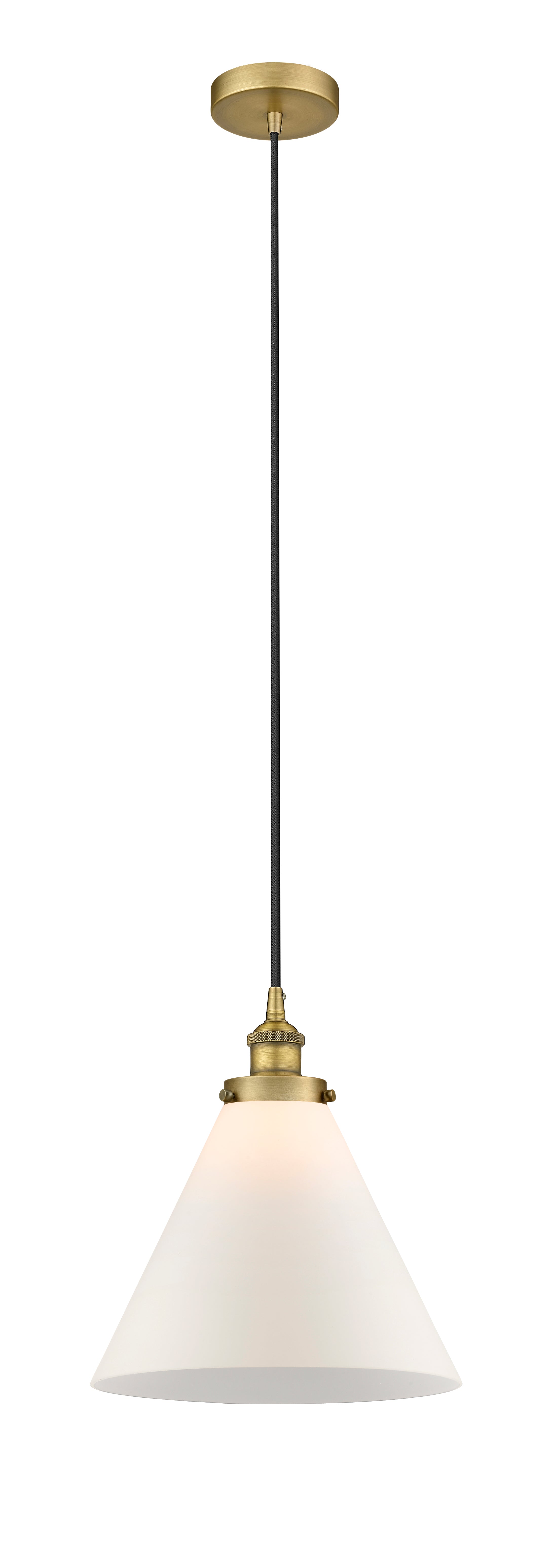 Edison Mini Pendant Cast Antique Brass