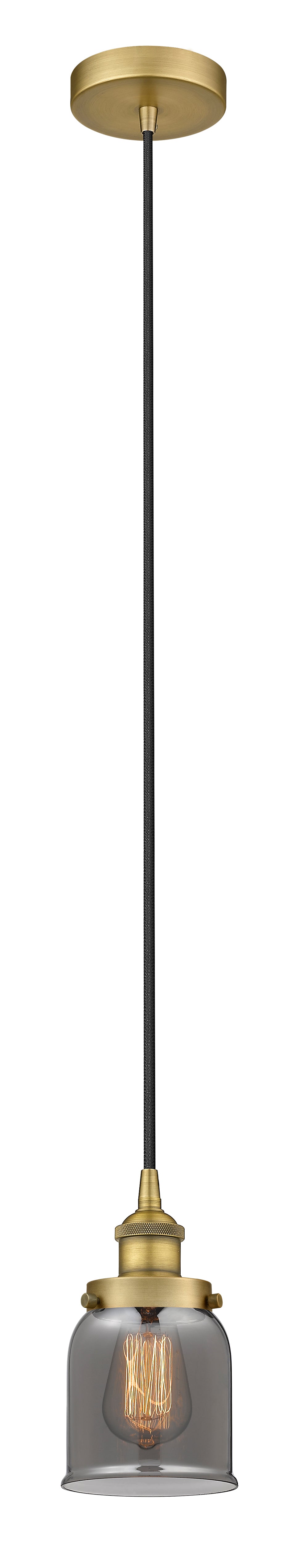 Edison Mini Pendant Antique Brass Finish