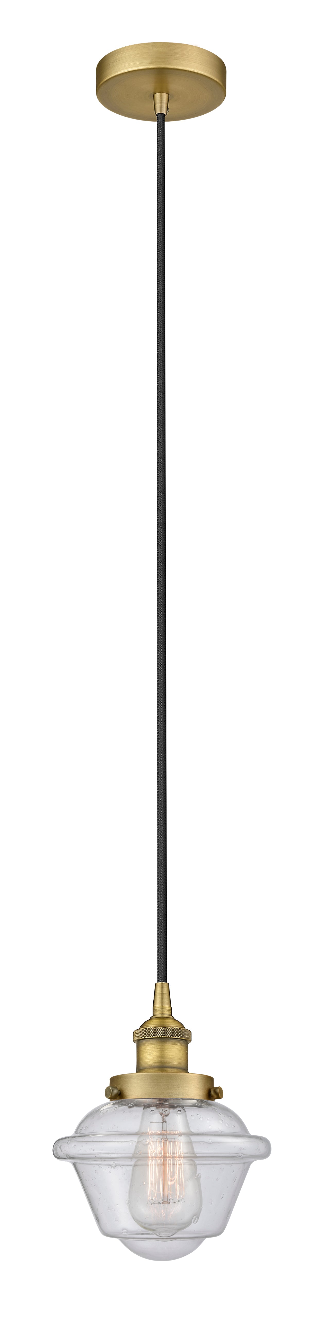 Edison Mini Pendant Antique Brass Finish