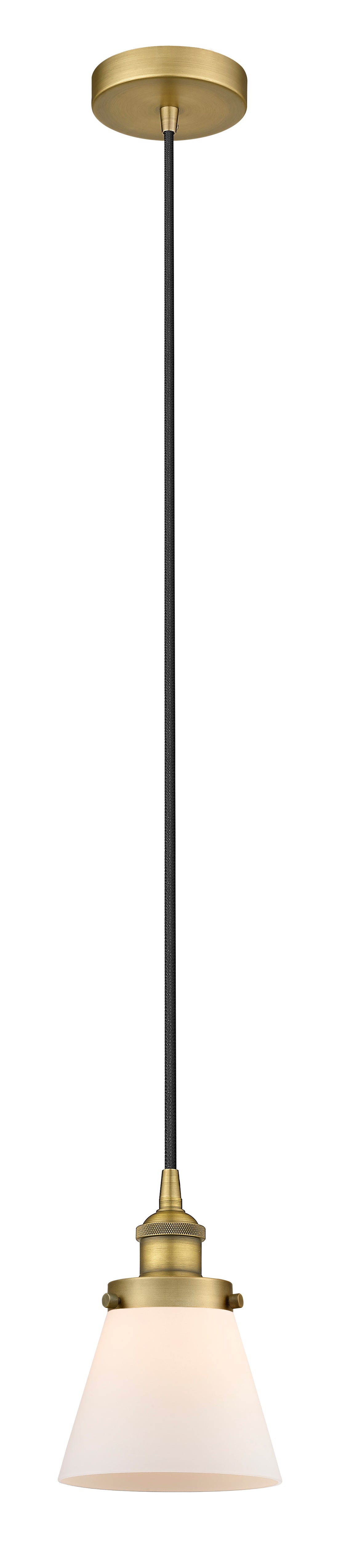 Edison Mini Pendant Antique Brass Finish