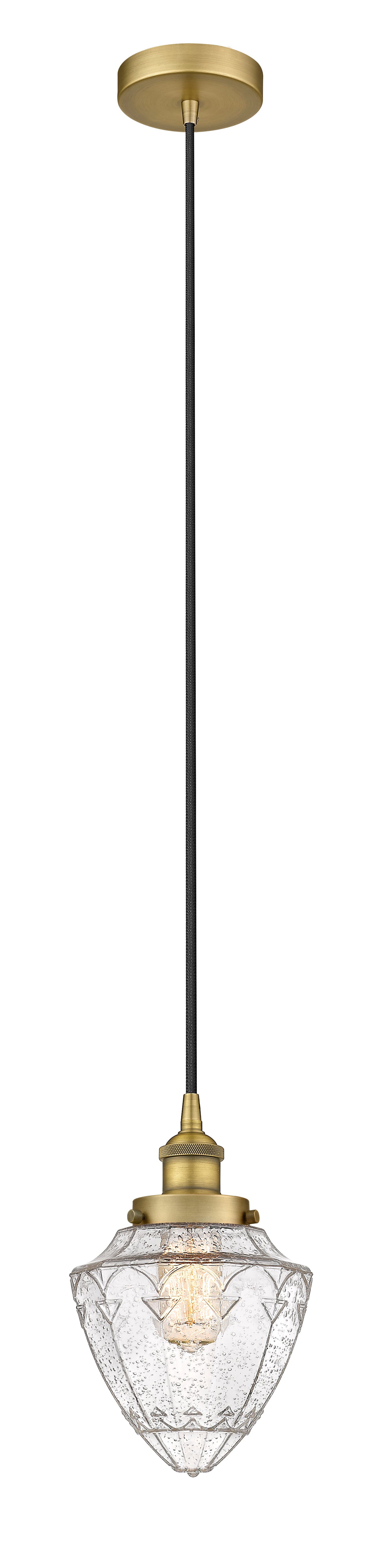 Edison Mini Pendant Antique Brass Finish