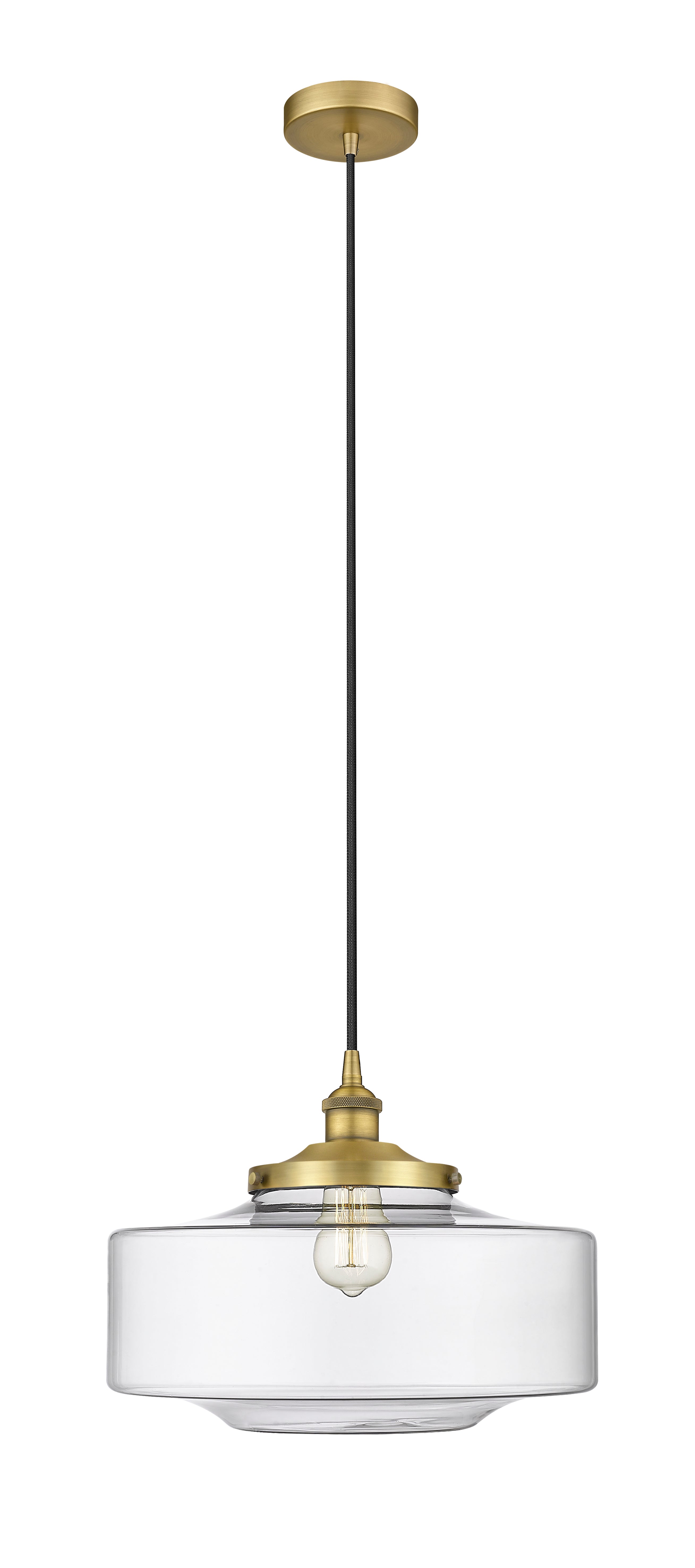 Edison Mini Pendant Antique Brass Finish