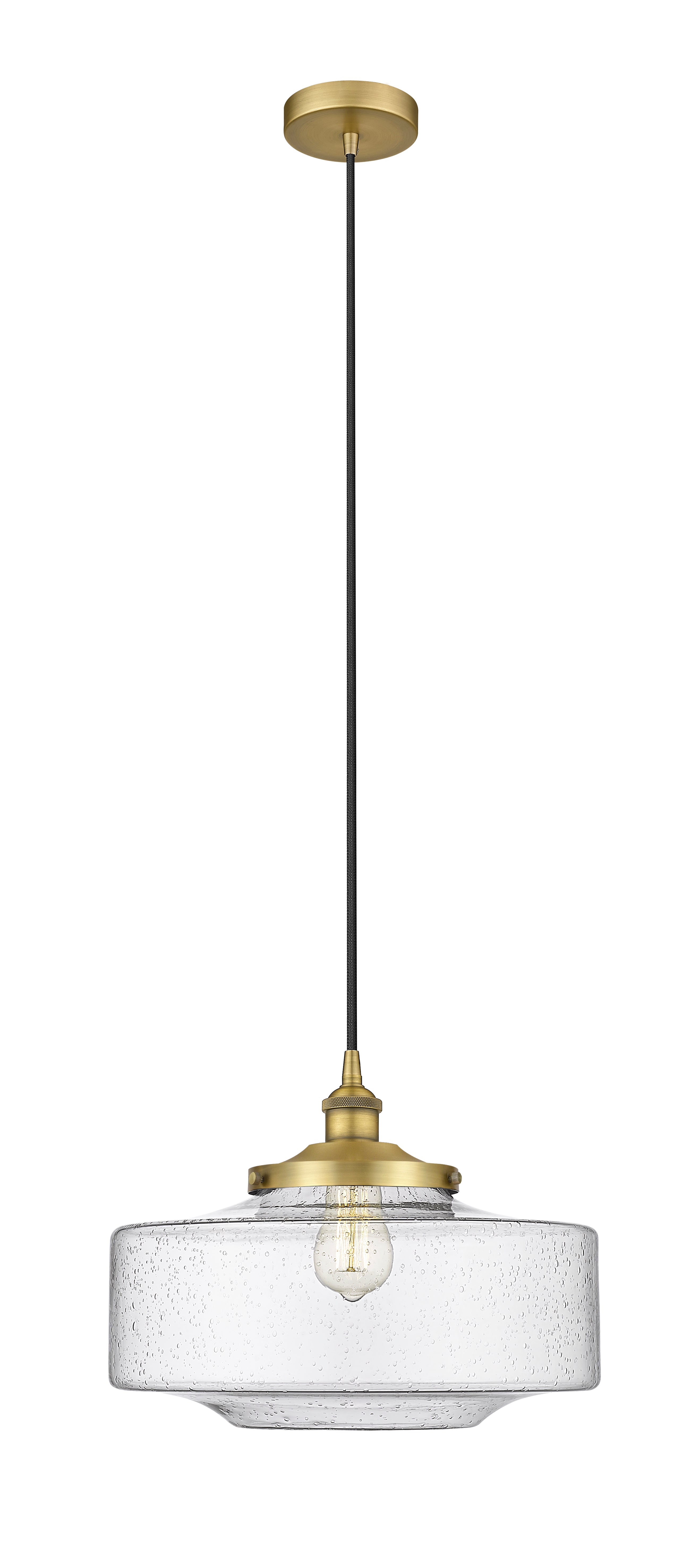 Edison Mini Pendant Antique Brass Finish