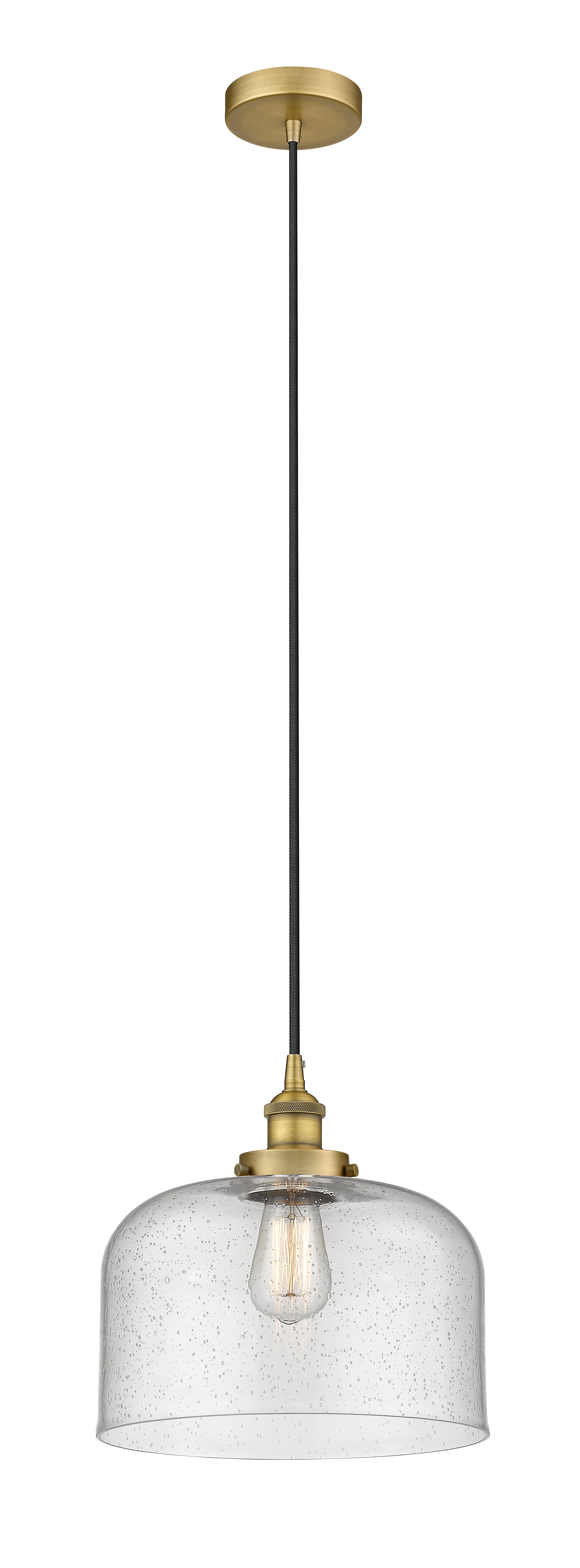 Edison Mini Pendant Cast Brass Antique Brass