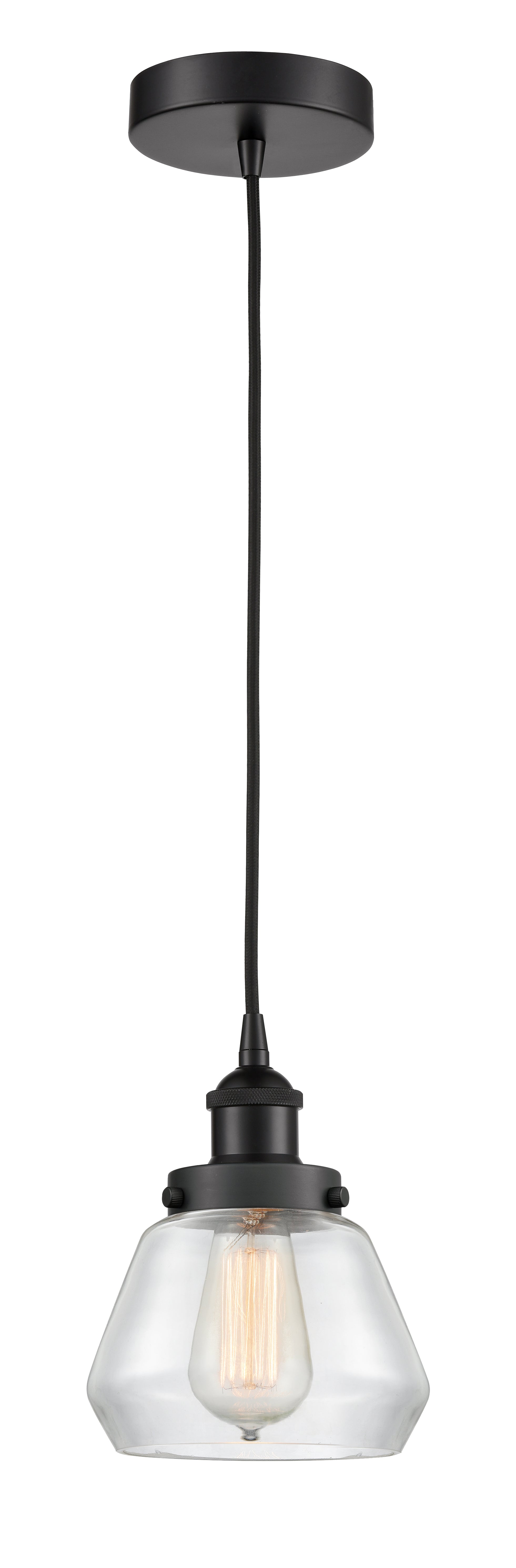 Edison Mini Pendant Antique Brass Finish