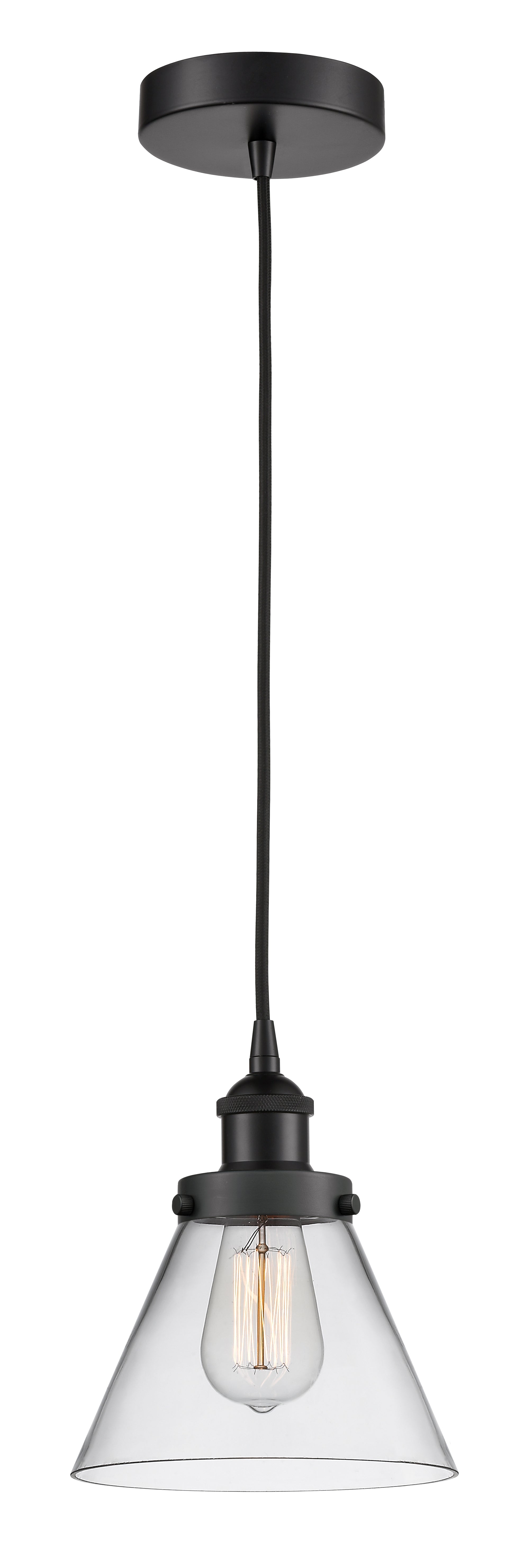 Edison Mini Pendant Antique Brass Finish