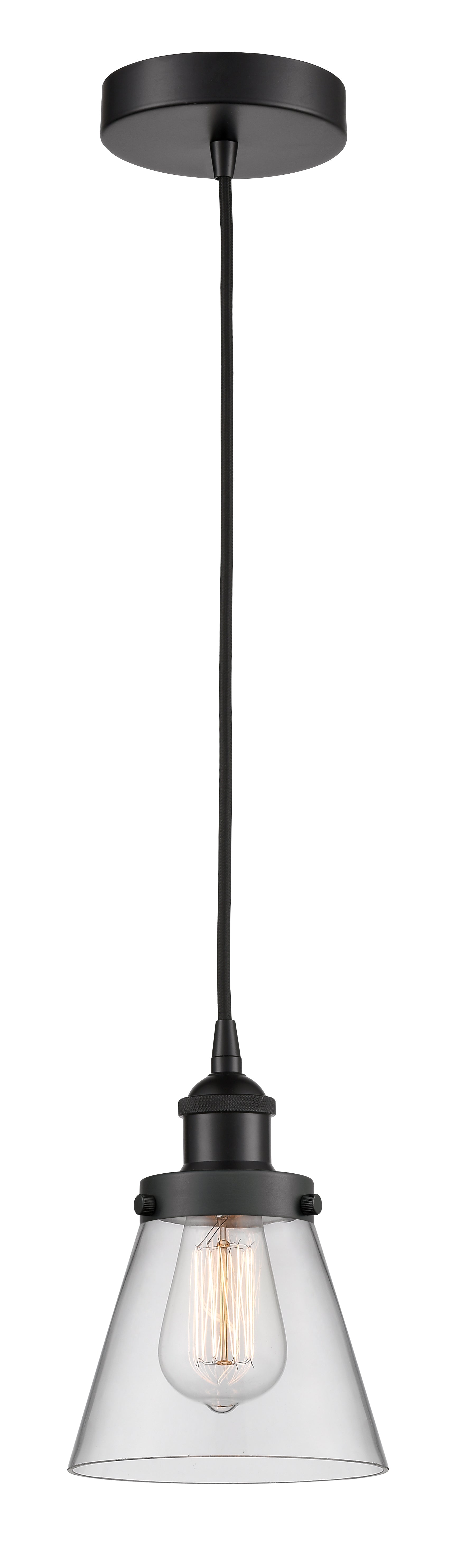Edison Mini Pendant Antique Brass Finish