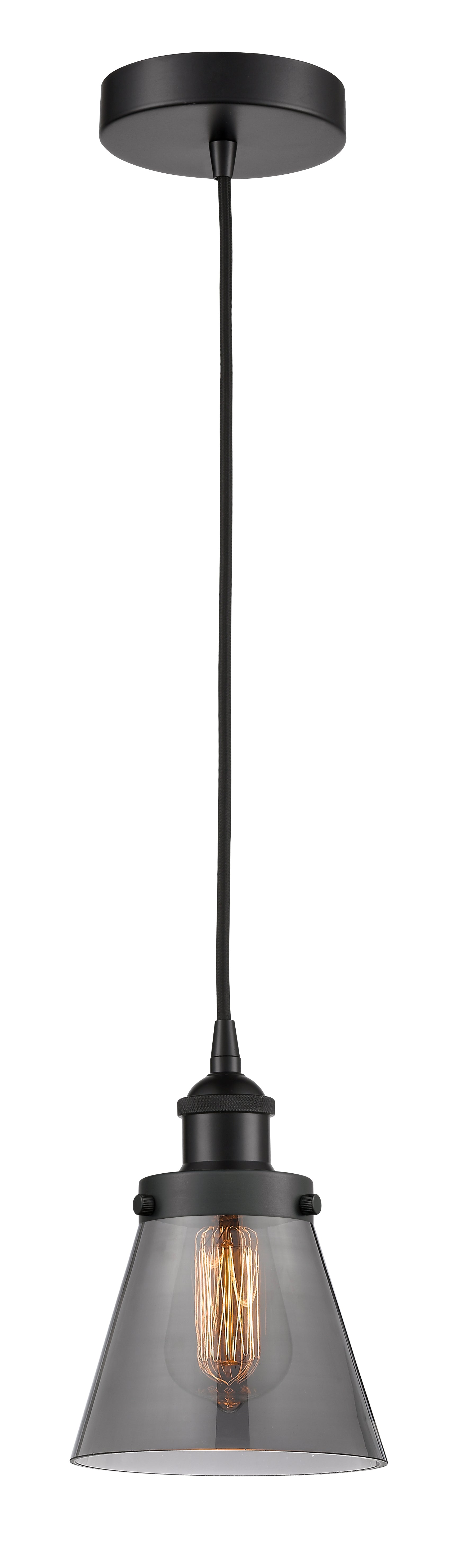 Edison Mini Pendant Antique Brass Finish