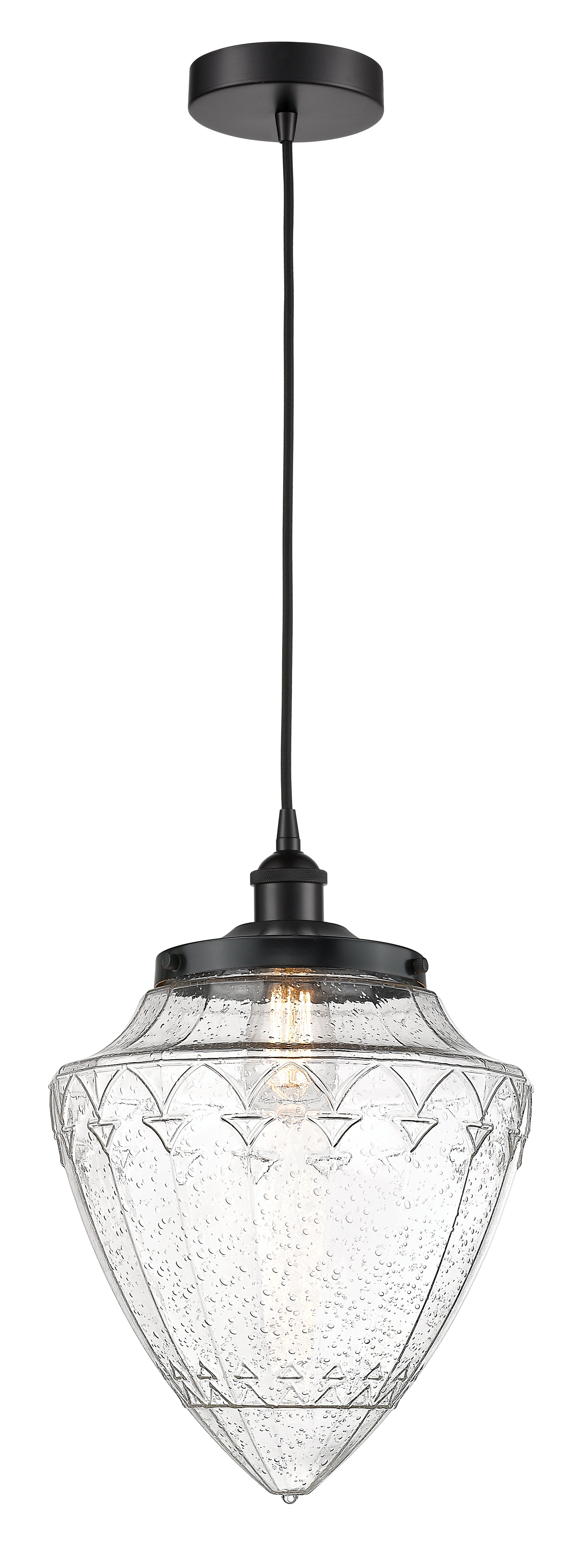 Edison Mini Pendant Matte Black Brass