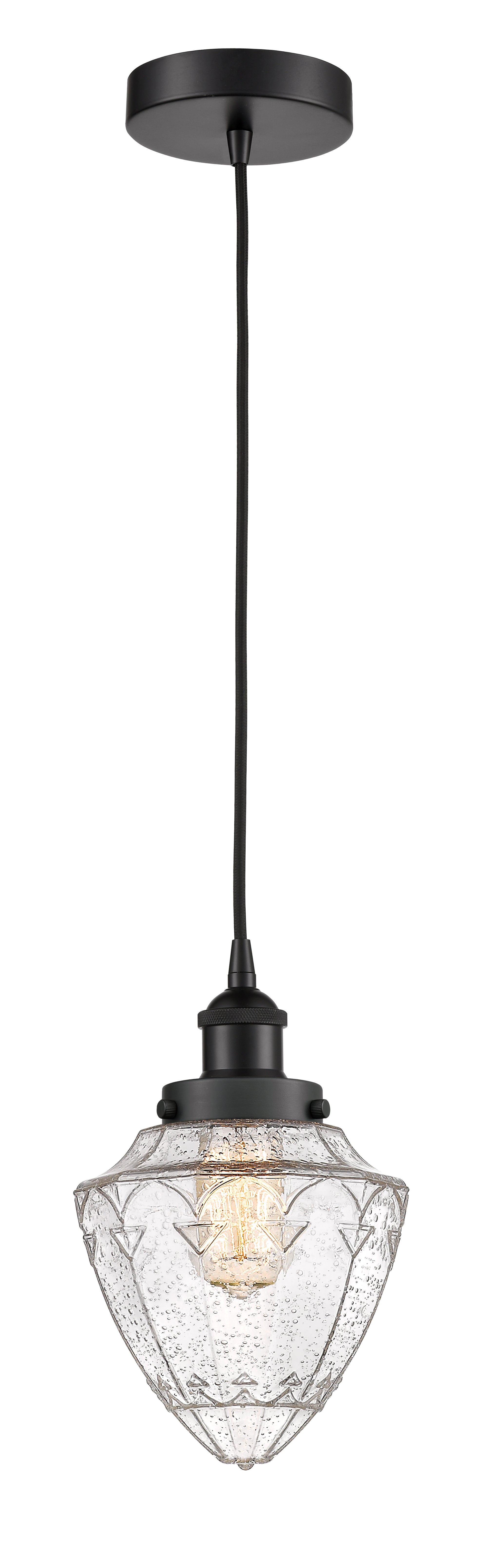 Edison Mini Pendant Matte Black Brass
