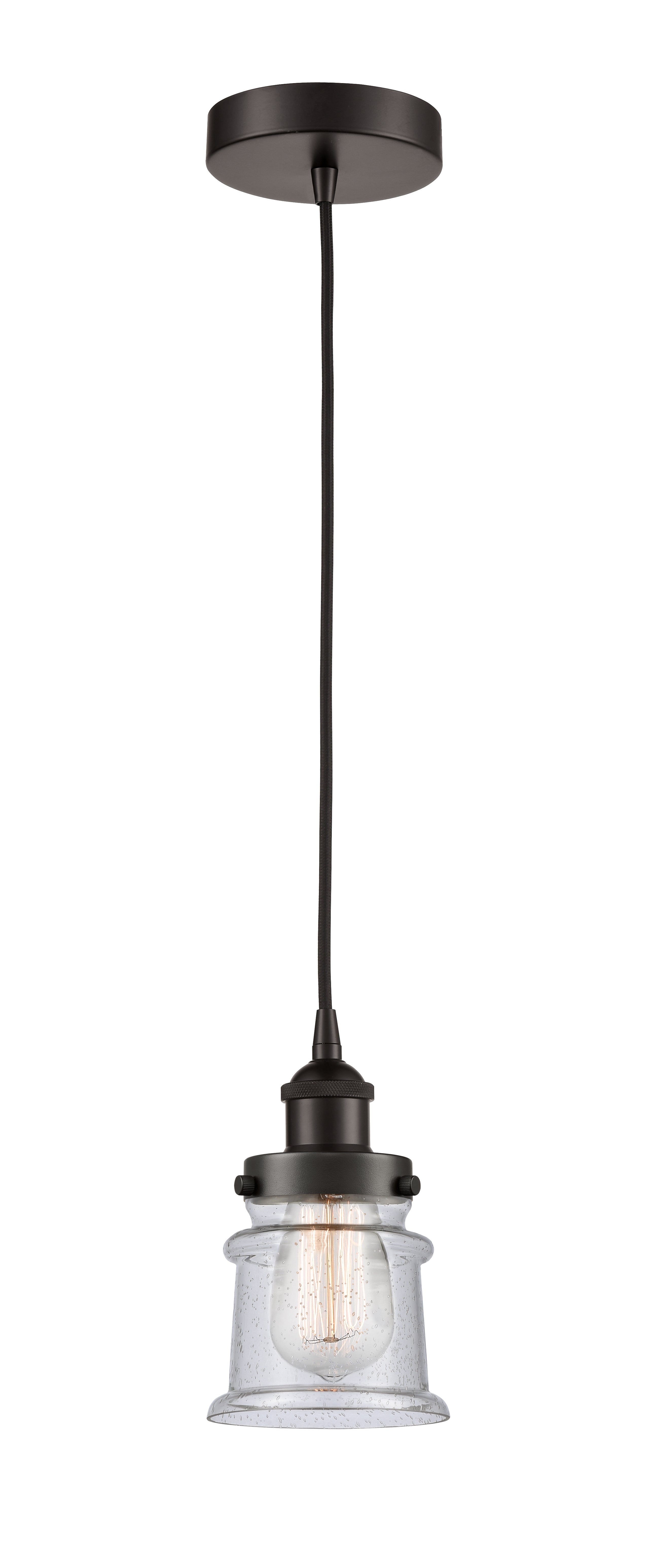Edison Mini Pendant Antique Brass Finish