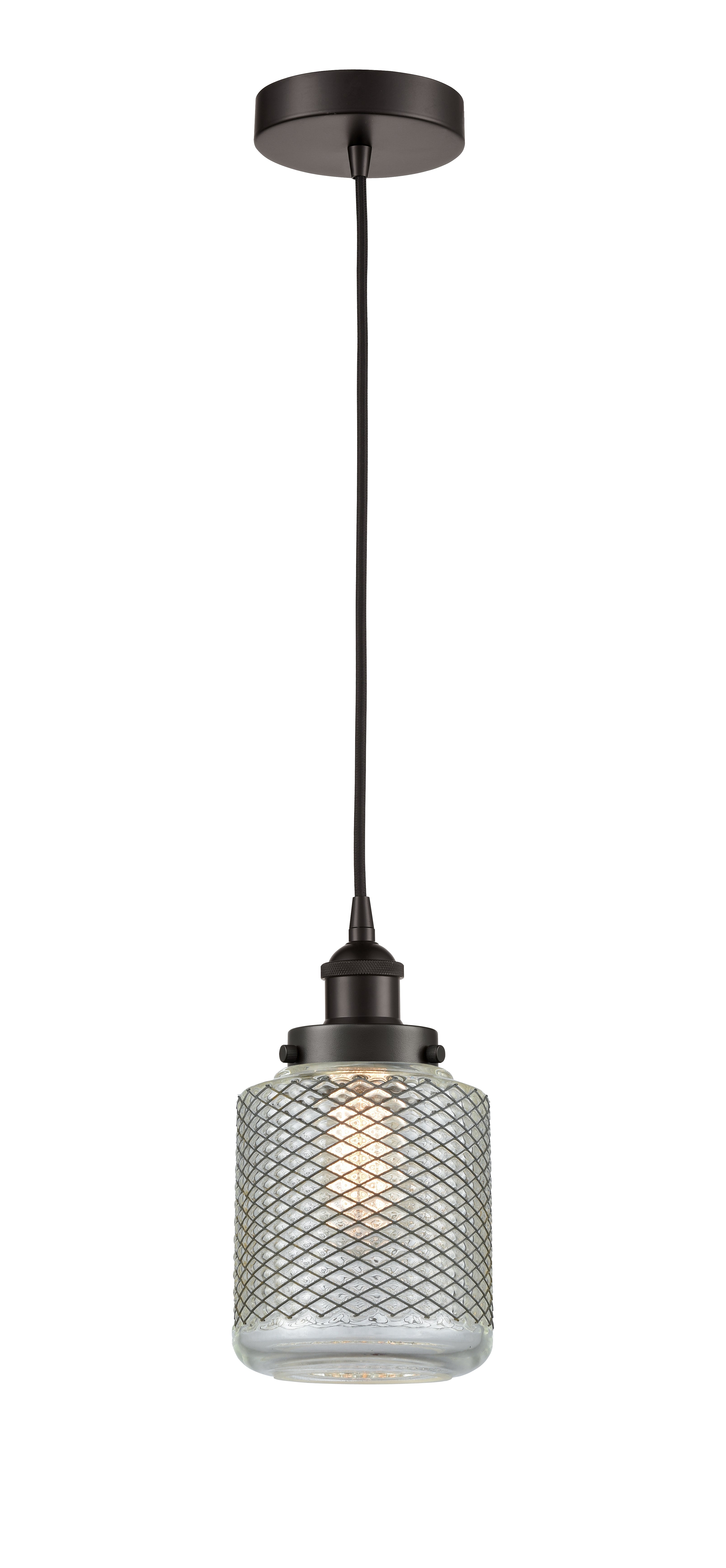 Edison Mini Pendant Antique Brass Cast